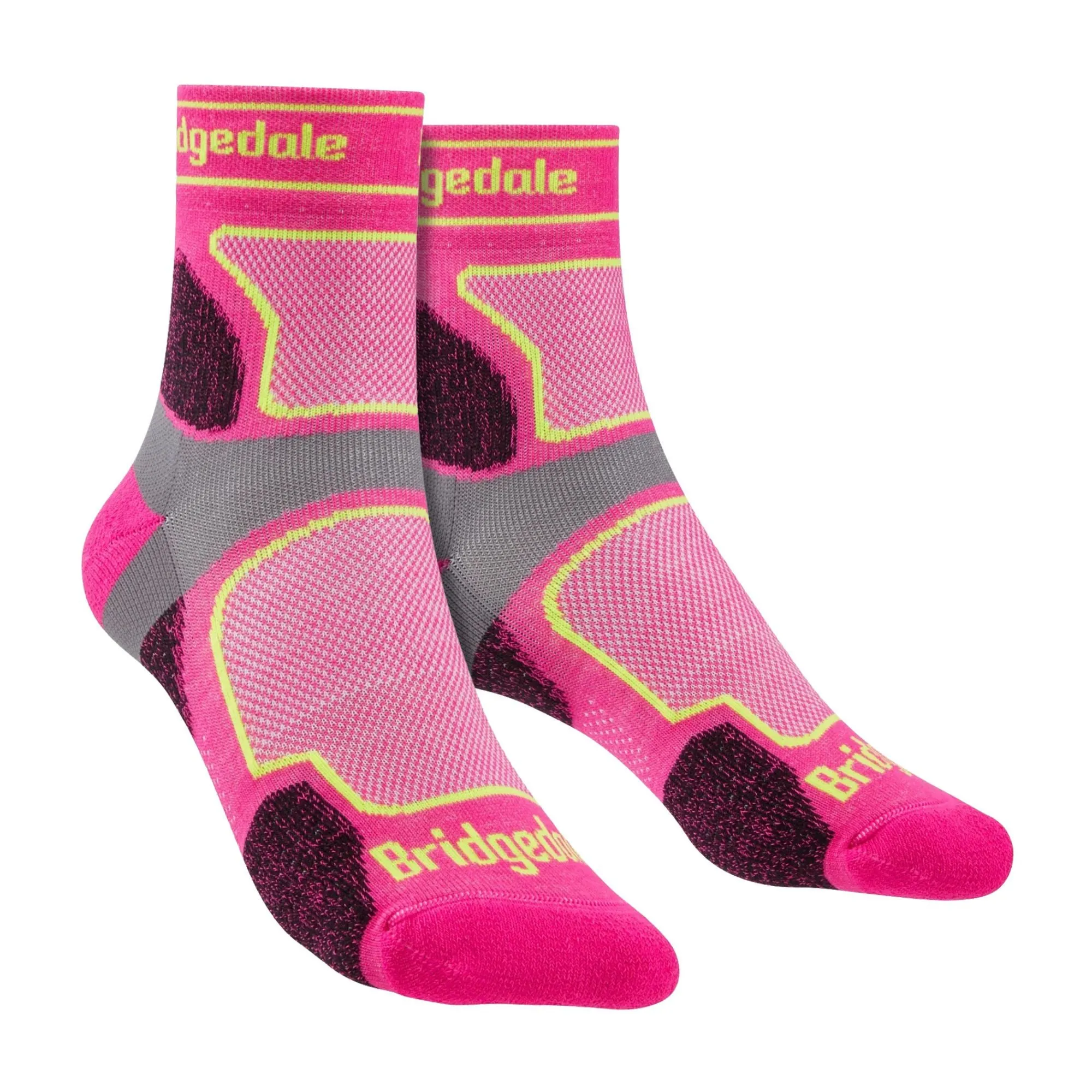 1 Pack Ladies Trail Ultralight T2 Coolmax Sport 3/4 Crew Socks