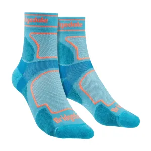 1 Pack Ladies Trail Ultralight T2 Coolmax Sport 3/4 Crew Socks