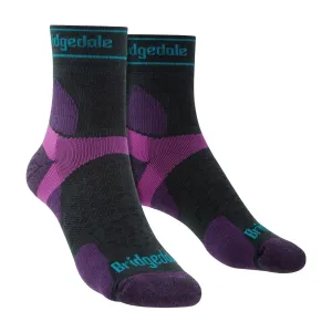 1 Pack Ladies Trail Ultralight T2 Merino Wool Sport 3/4 Crew Socks