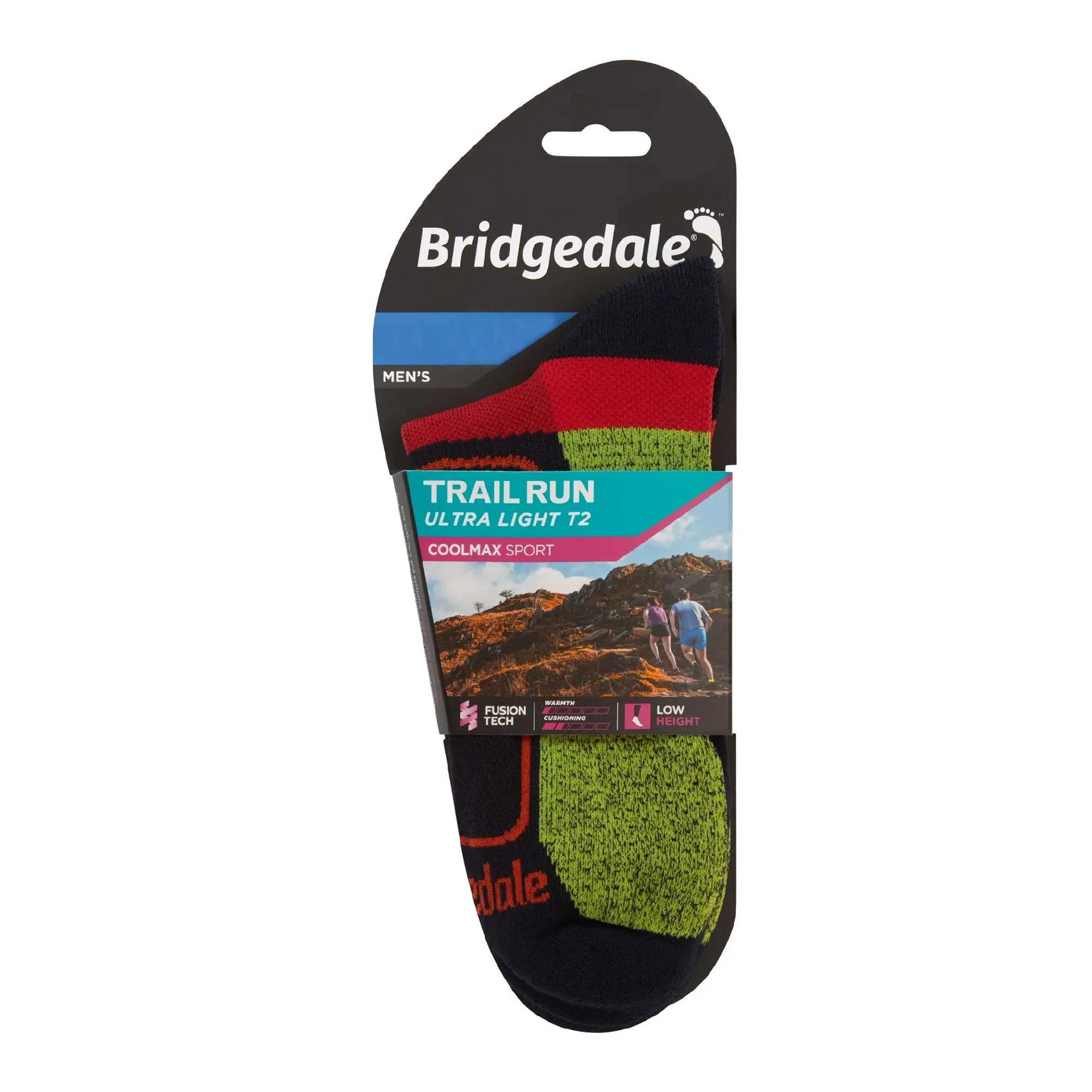 1 Pack Mens Trail Ultralight T2 Coolmax Sport Low Cut Socks