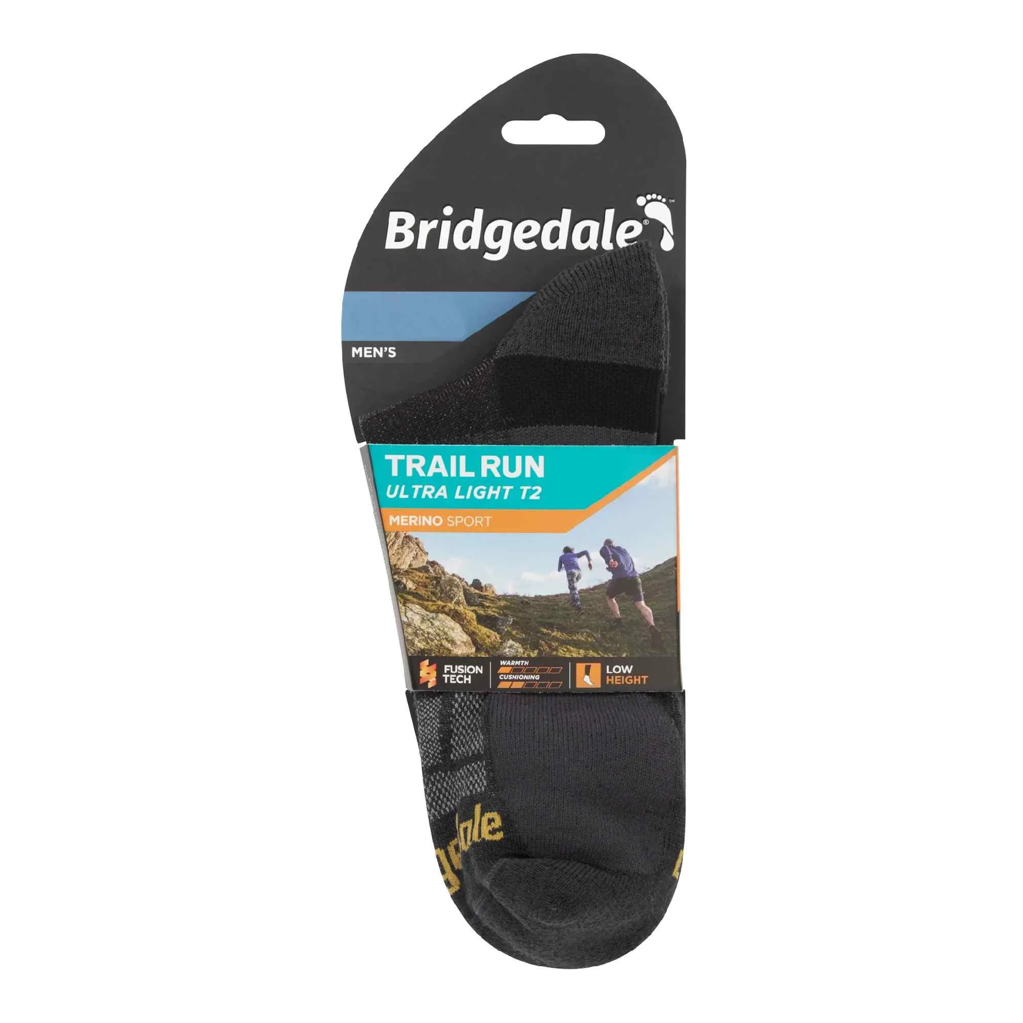 1 Pack Mens Trail Ultralight T2 Merino Wool Sport Low Cut Socks
