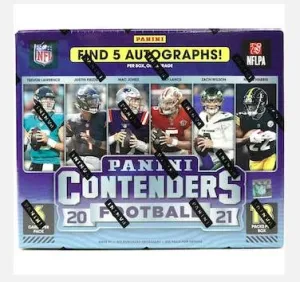 2021 Panini Contenders Football FOTL Trading Cards