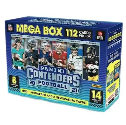 2021 Panini Contenders Football Mega Trading Cards