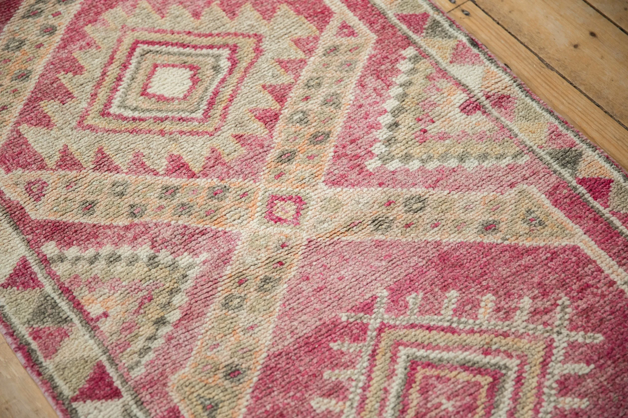 2.5x11.5 Vintage Distressed Kurd Rug Runner