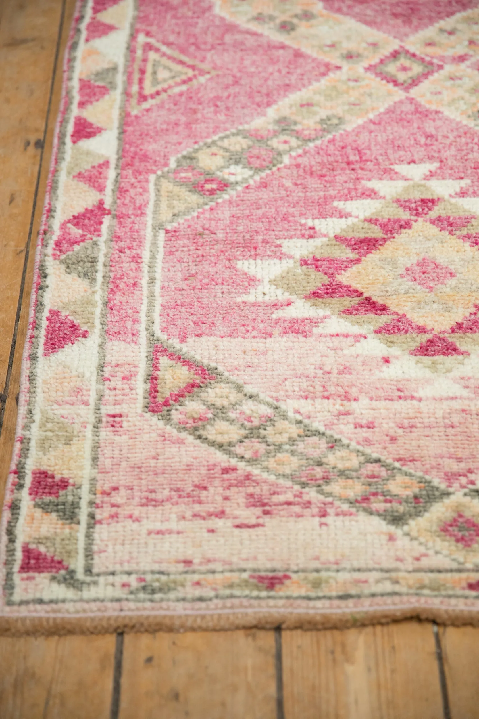 2.5x11.5 Vintage Distressed Kurd Rug Runner