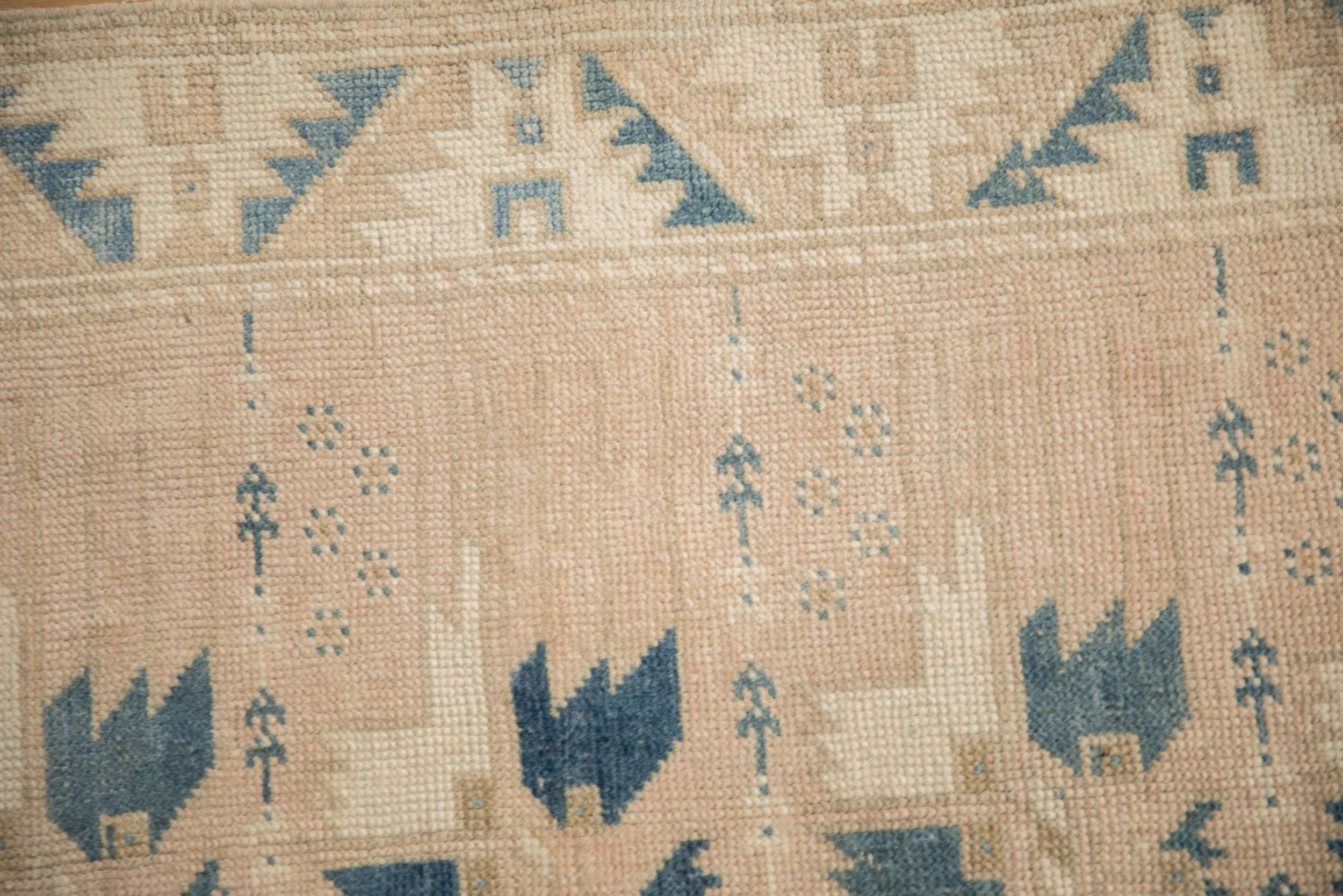 2.5x11.5 Vintage Distressed Oushak Rug Runner