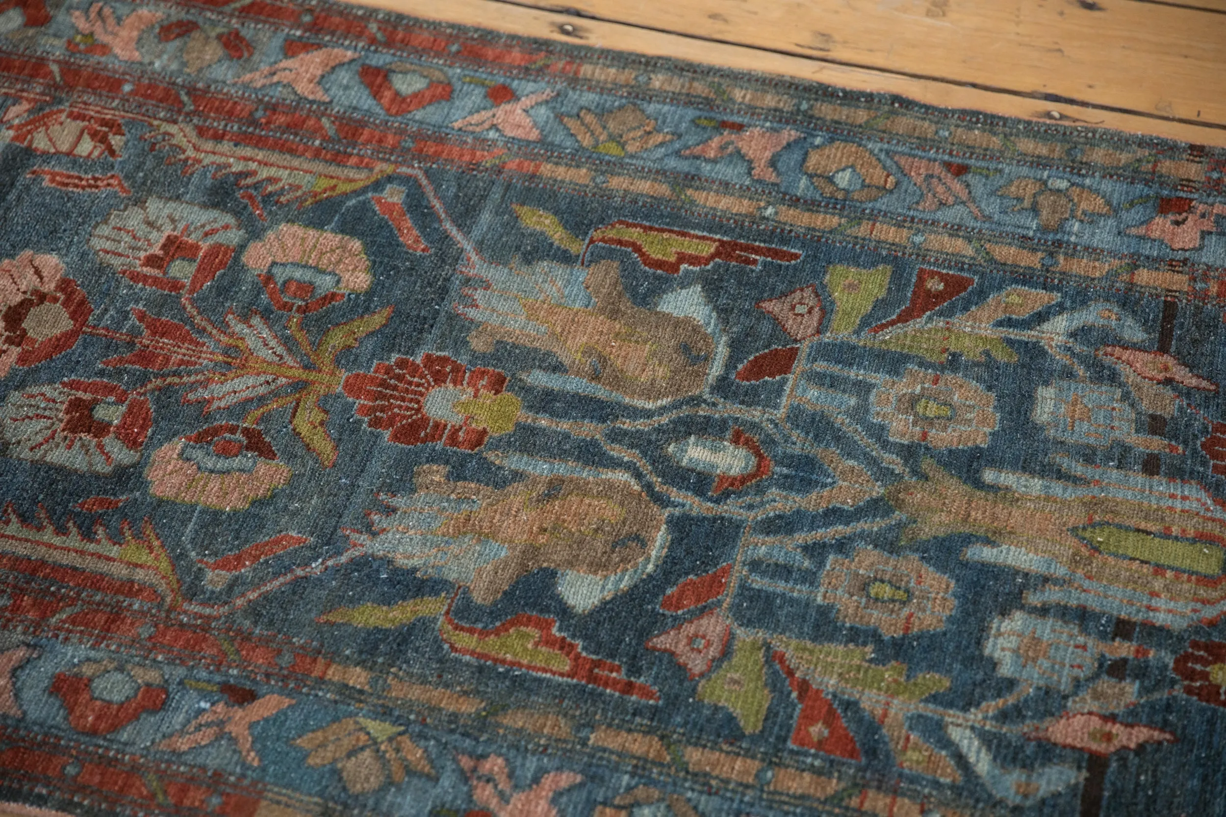 2.5x17 Vintage Distressed Mehreban Rug Runner