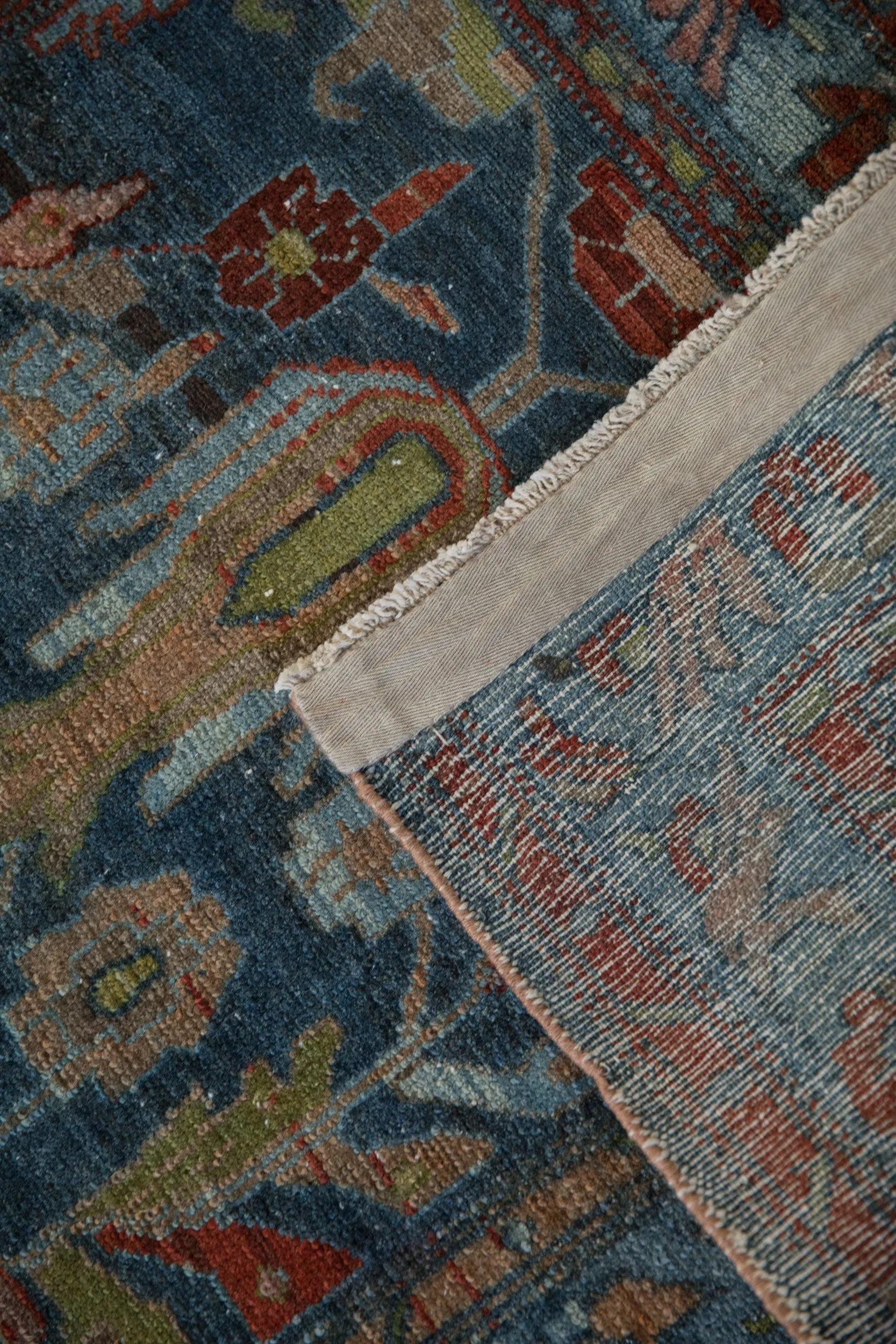 2.5x17 Vintage Distressed Mehreban Rug Runner