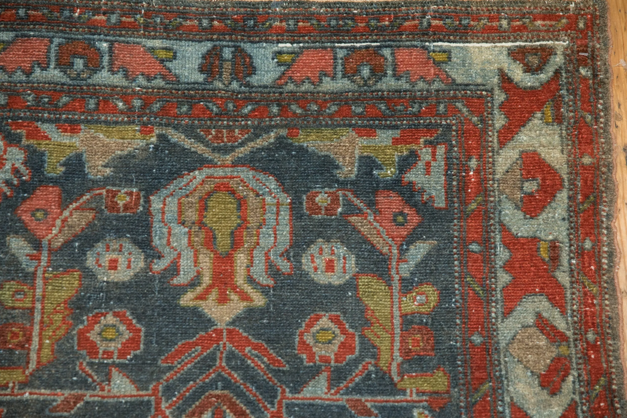 2.5x17 Vintage Distressed Mehreban Rug Runner