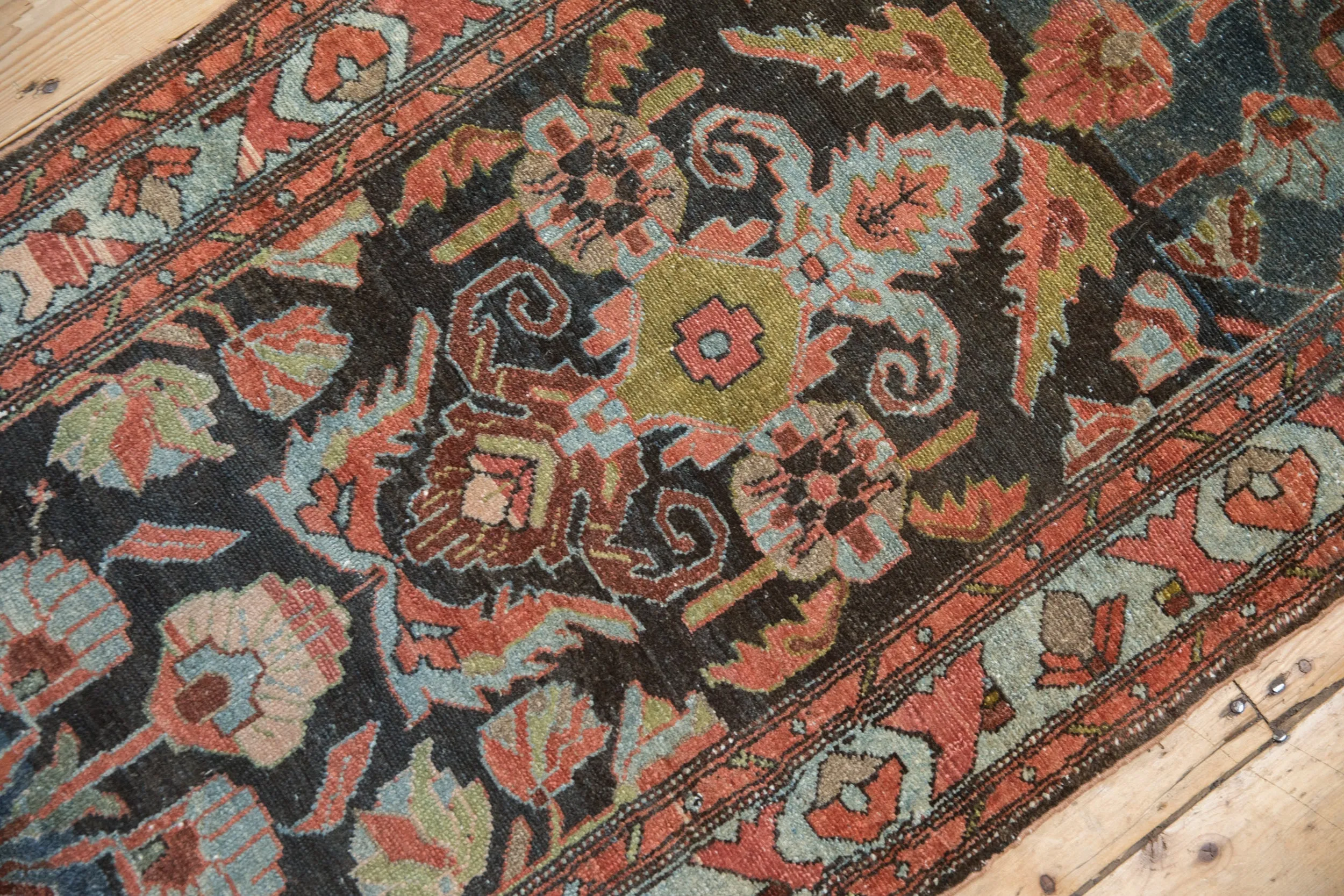 2.5x17 Vintage Distressed Mehreban Rug Runner