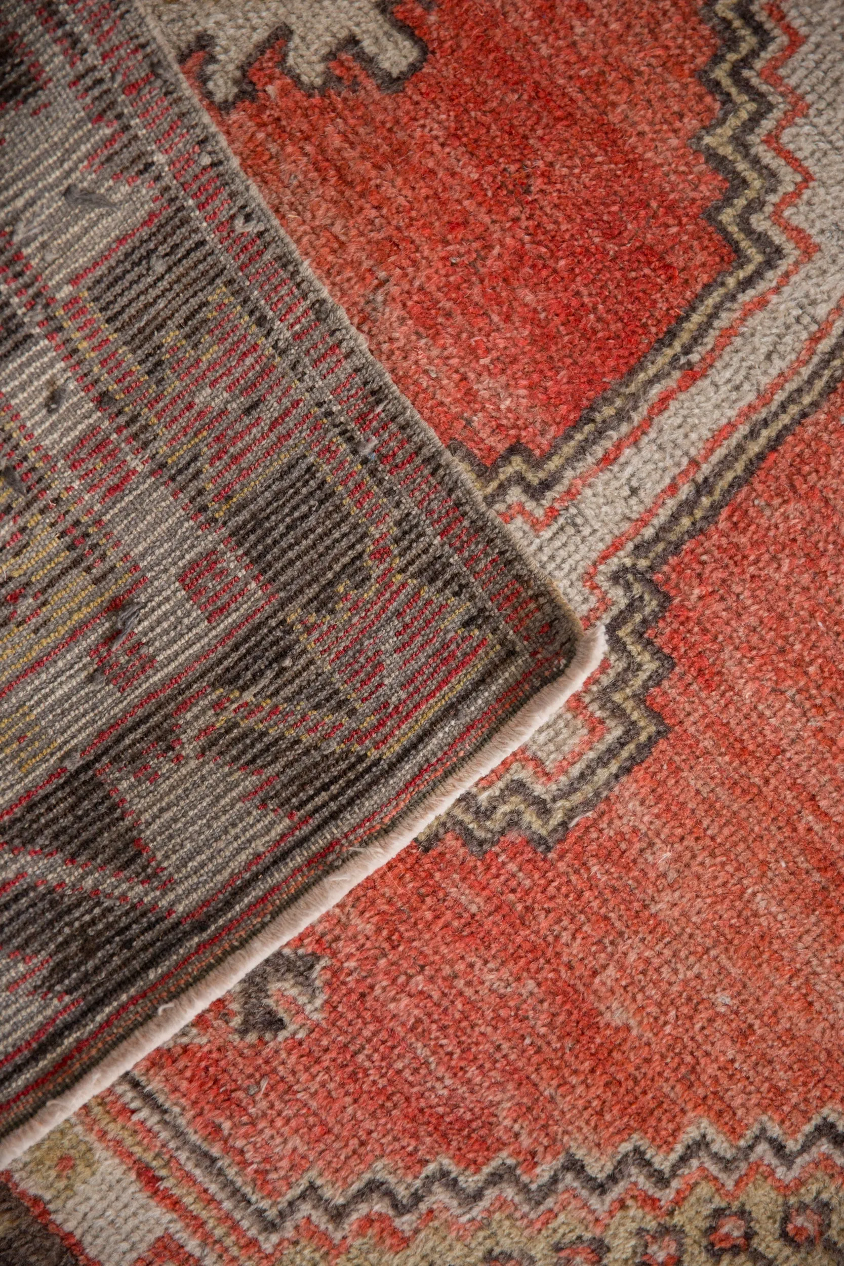 2.5x5.5 Vintage Distressed Oushak Rug Runner