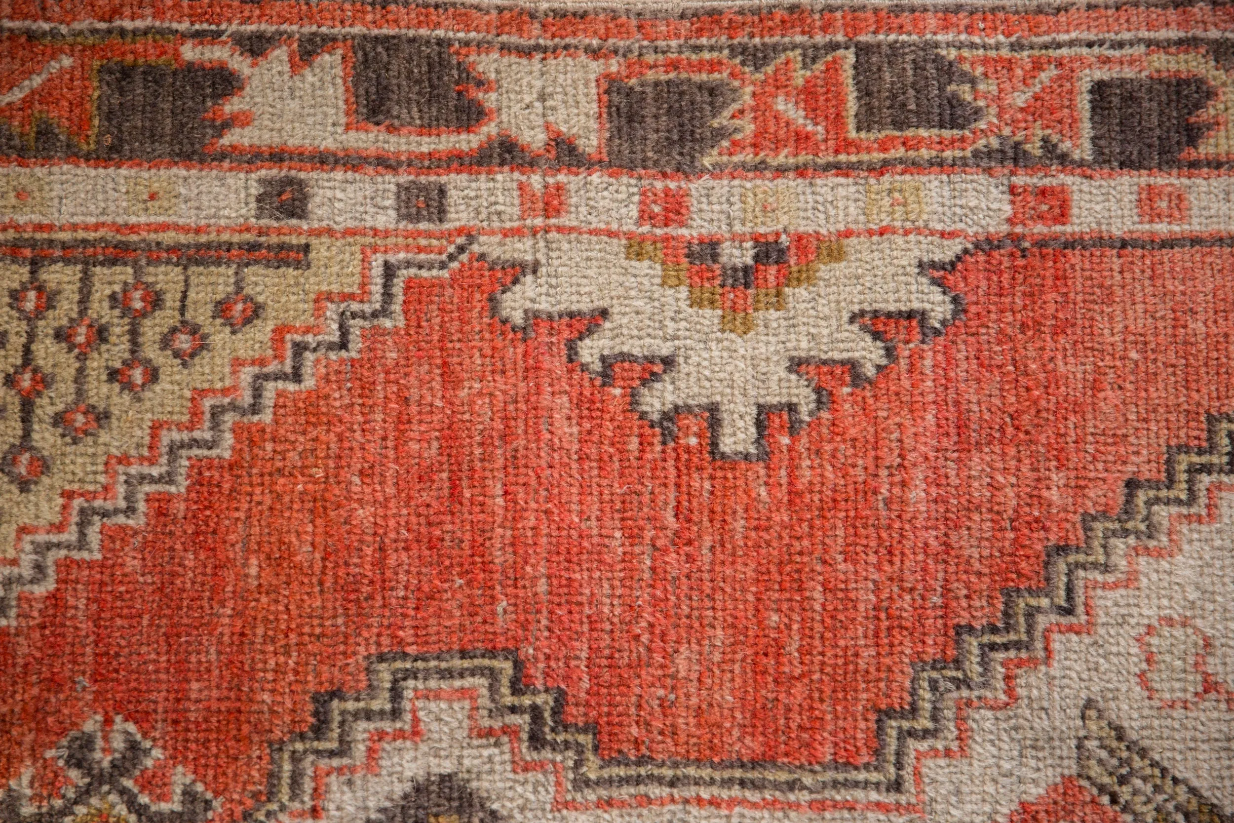 2.5x5.5 Vintage Distressed Oushak Rug Runner