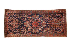 2x5 Antique Farahan Sarouk Rug Runner