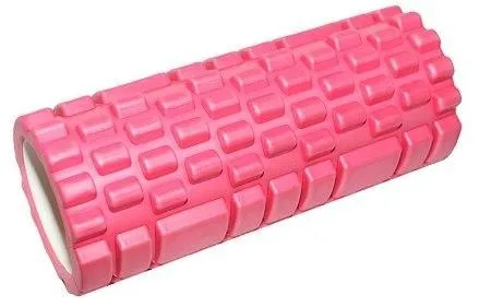 33x14cm FOAM ROLLER PHYSIO YOGA PILATES BACK ITB GYM EXERCISES TRIGGER POINT - PINK COLOR