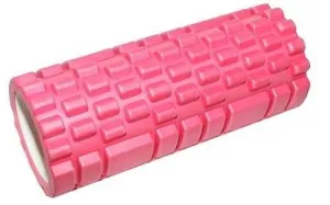 33x14cm FOAM ROLLER PHYSIO YOGA PILATES BACK ITB GYM EXERCISES TRIGGER POINT - PINK COLOR