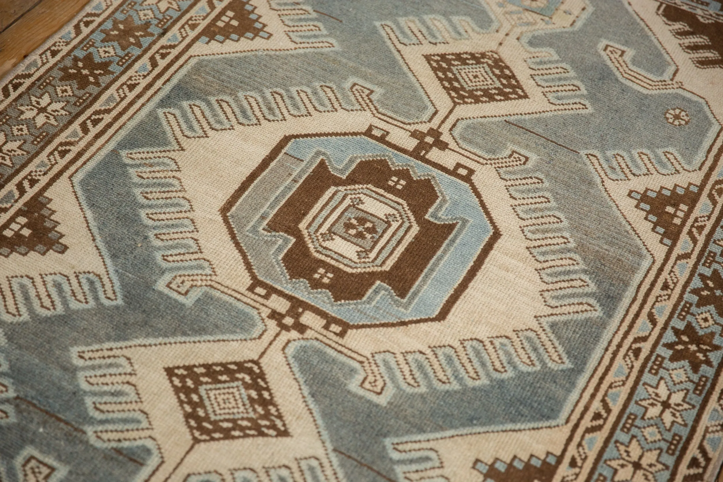 3.5x10 Vintage Distressed Malayer Rug Runner