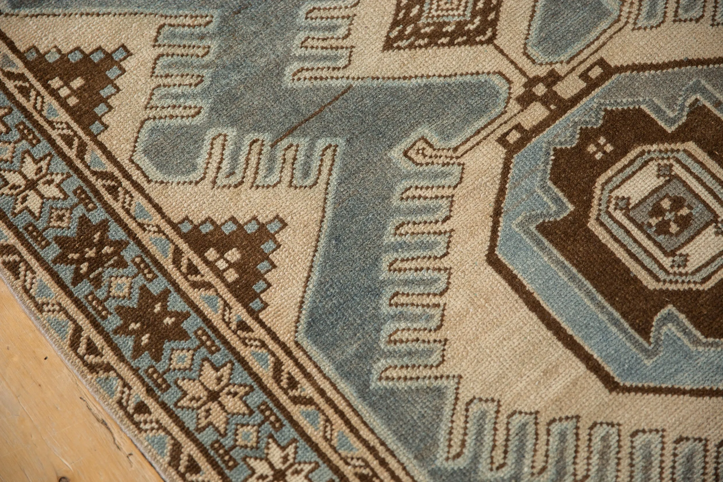 3.5x10 Vintage Distressed Malayer Rug Runner