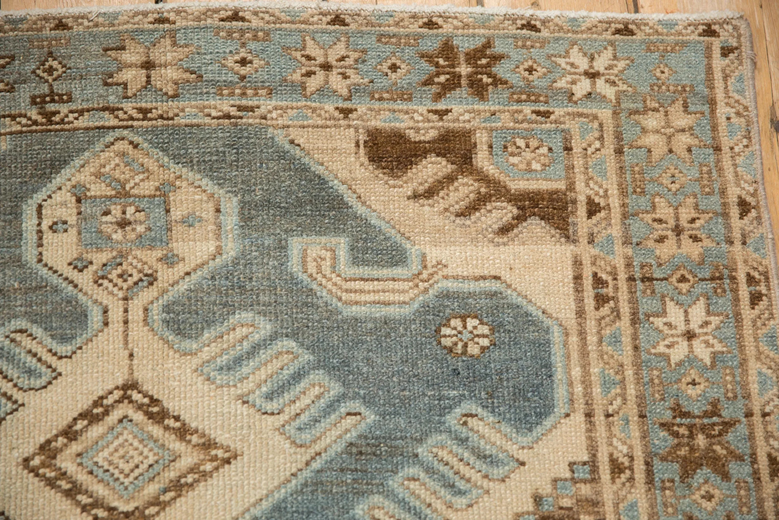 3.5x10 Vintage Distressed Malayer Rug Runner