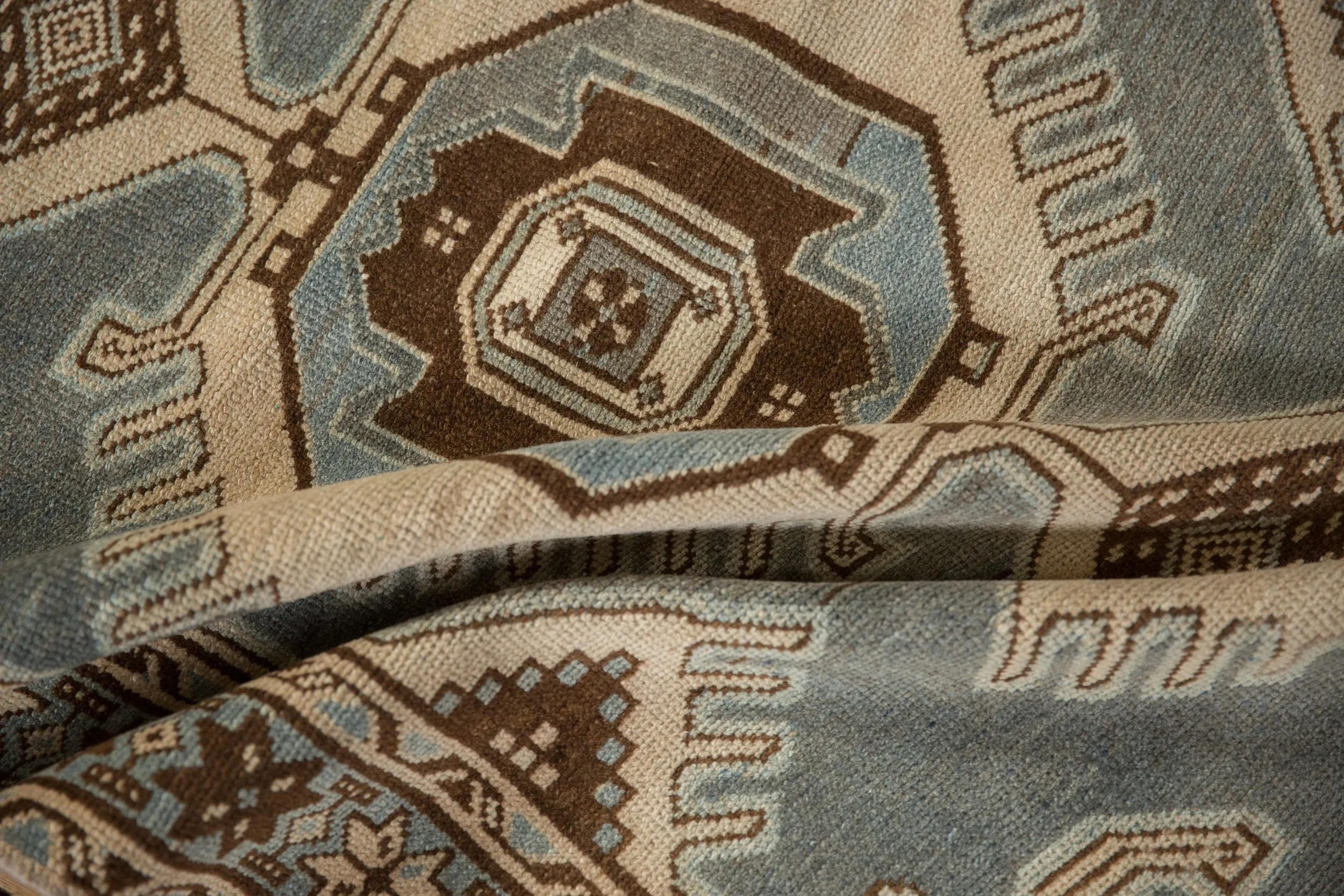 3.5x10 Vintage Distressed Malayer Rug Runner