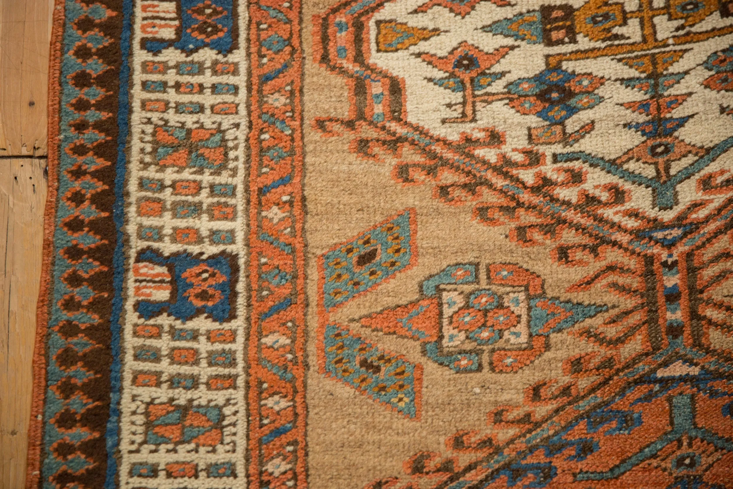 3.5x11 Antique Serab Rug Runner
