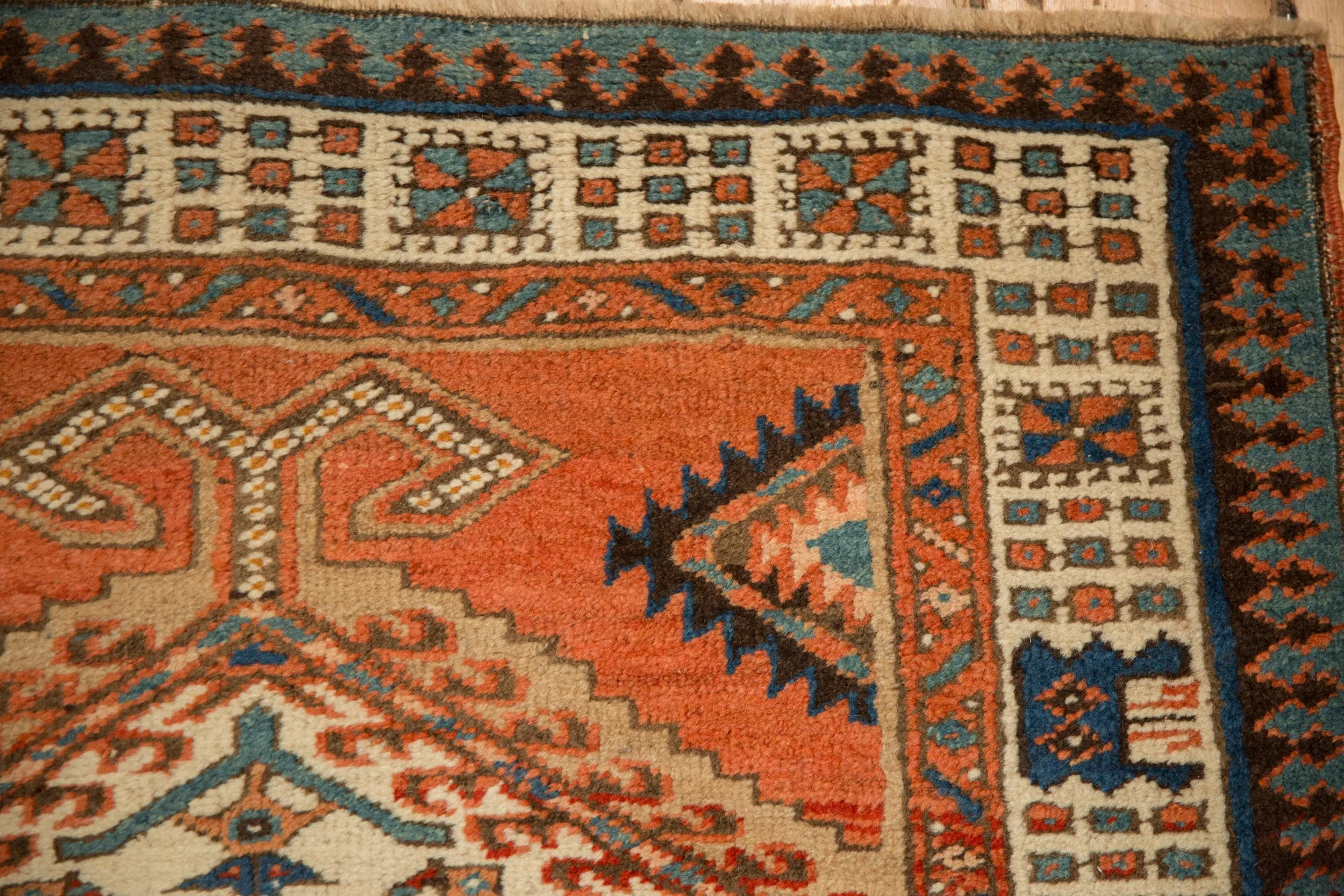 3.5x11 Antique Serab Rug Runner