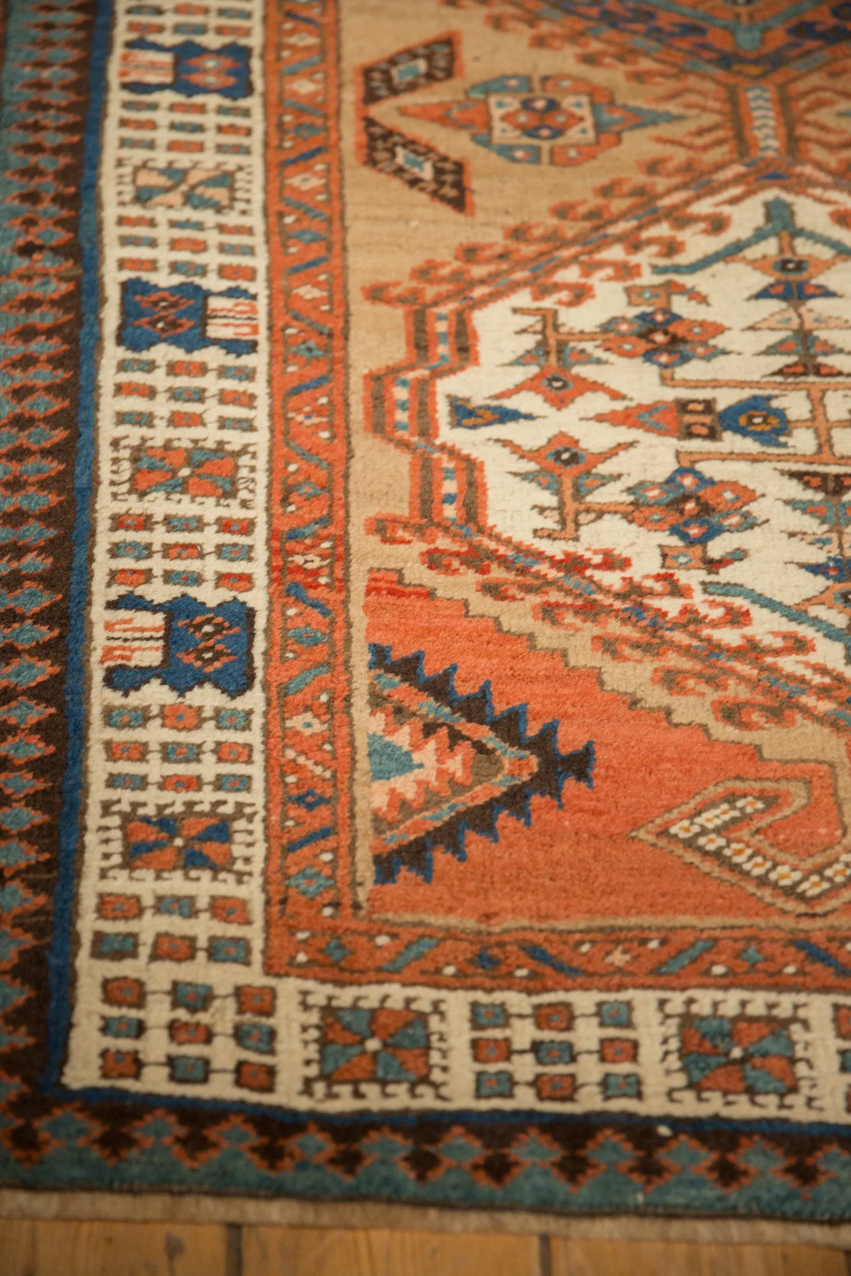 3.5x11 Antique Serab Rug Runner