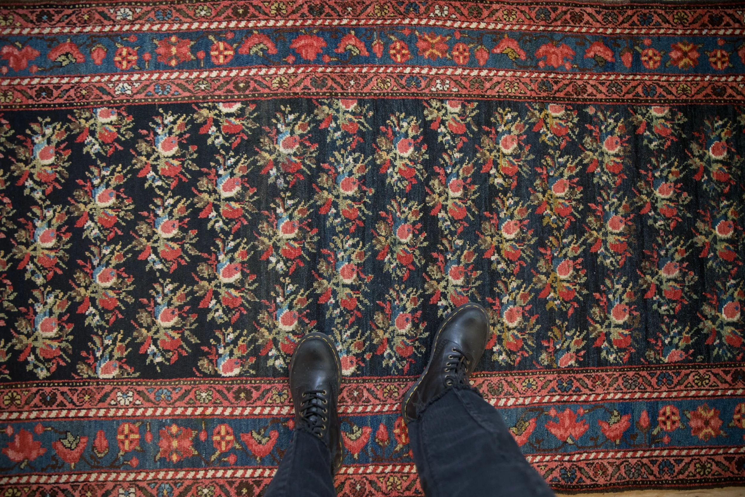 3.5x12.5 Antique Northwest Persian Rug Runner