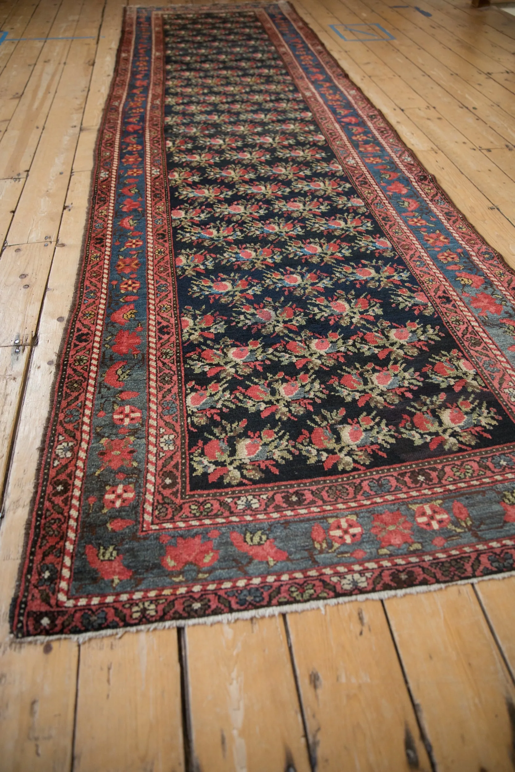 3.5x12.5 Antique Northwest Persian Rug Runner