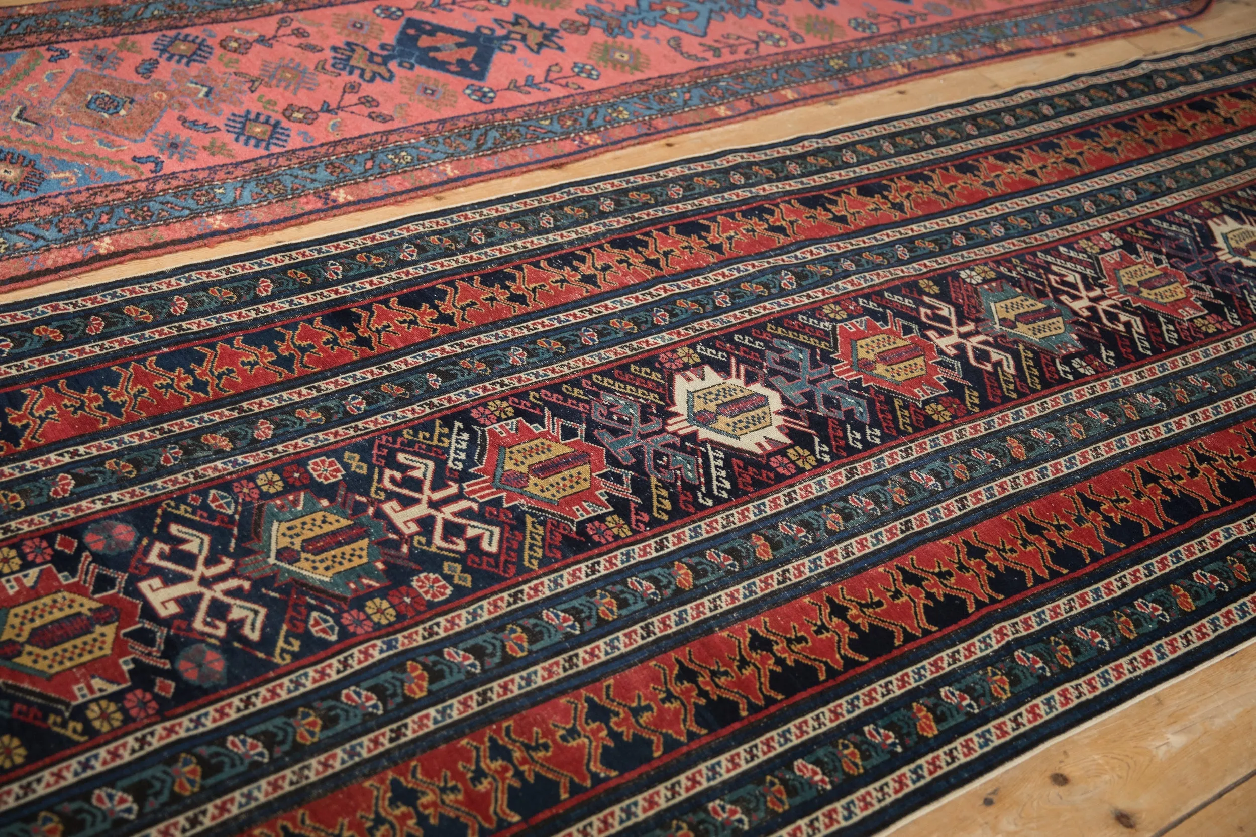 3.5x12.5 Antique Shirvan Rug Runner