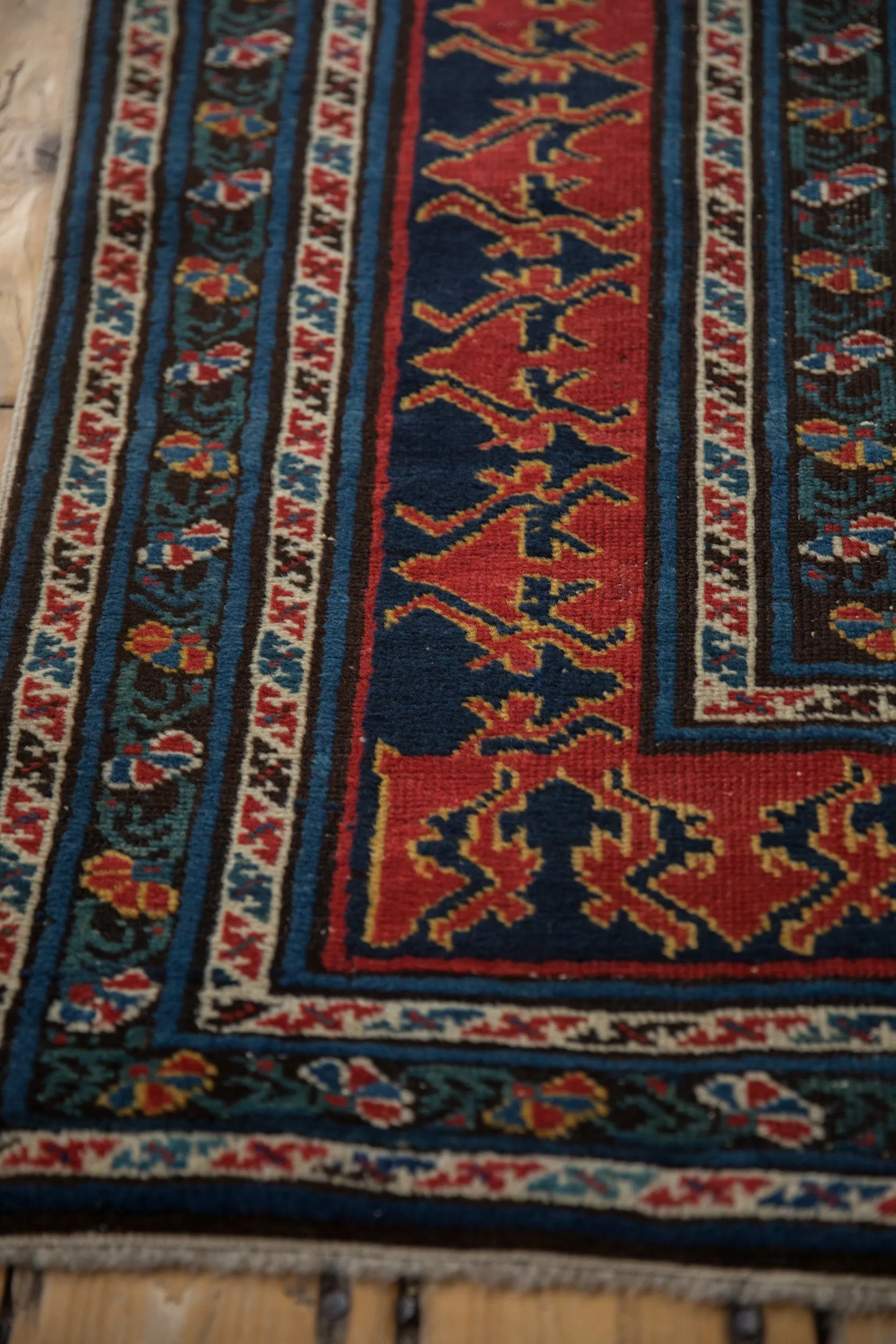 3.5x12.5 Antique Shirvan Rug Runner
