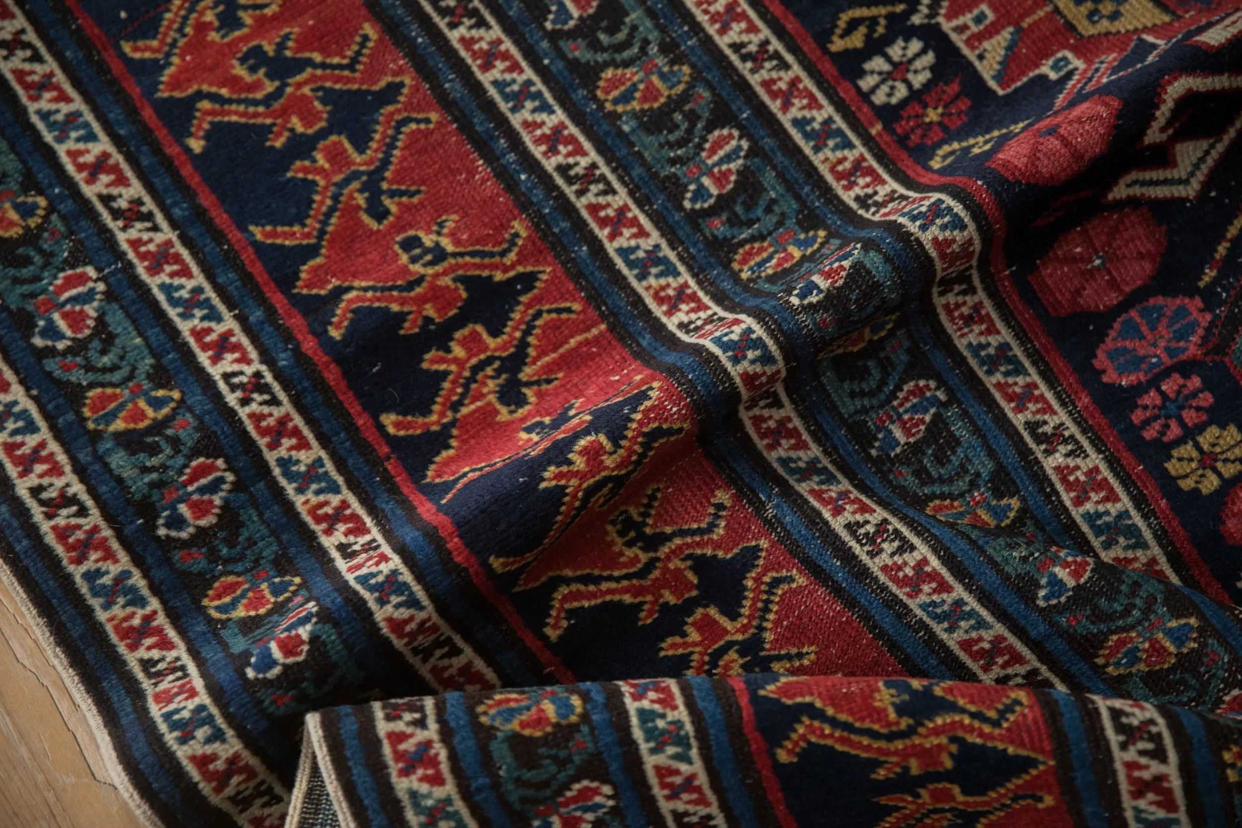 3.5x12.5 Antique Shirvan Rug Runner