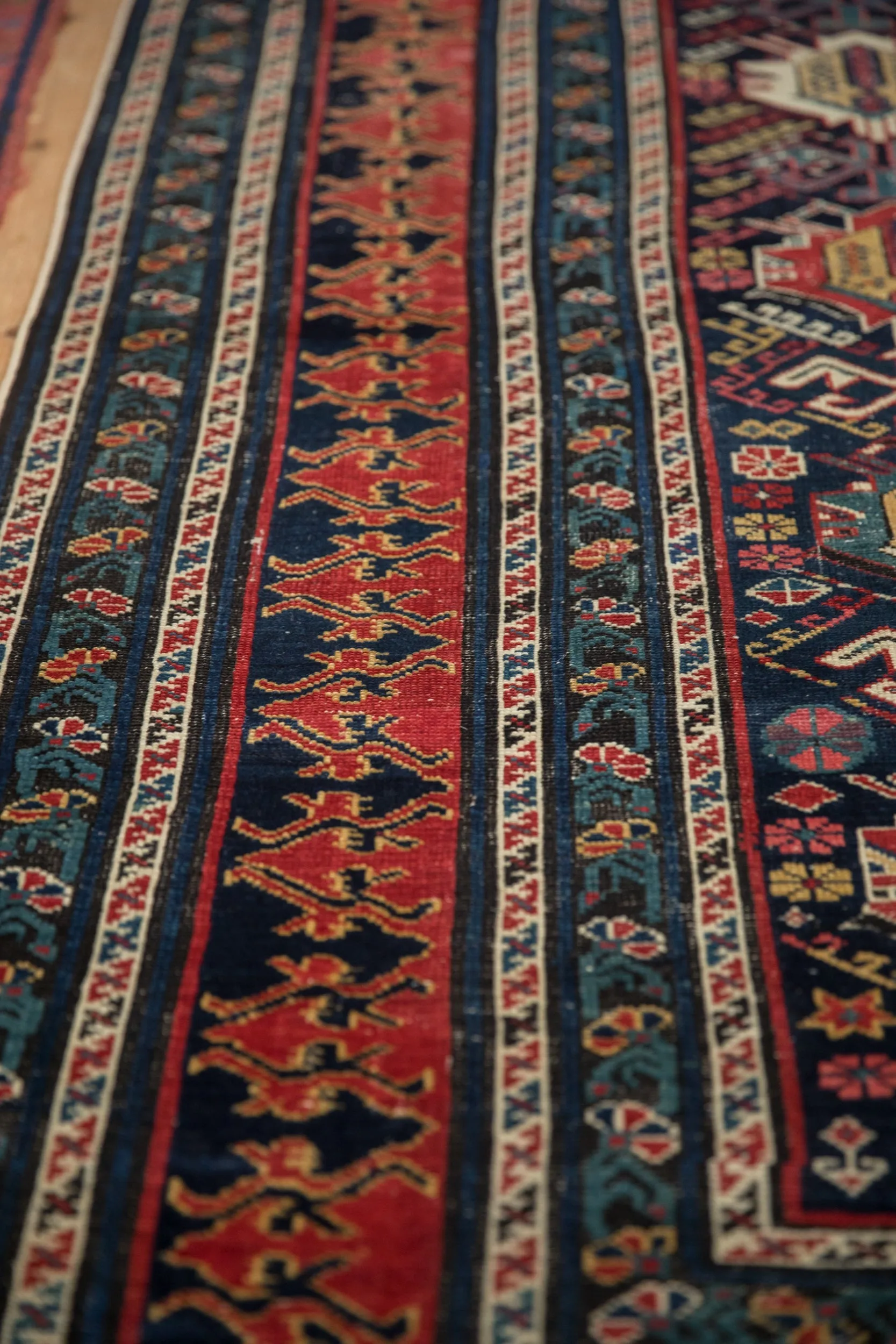 3.5x12.5 Antique Shirvan Rug Runner