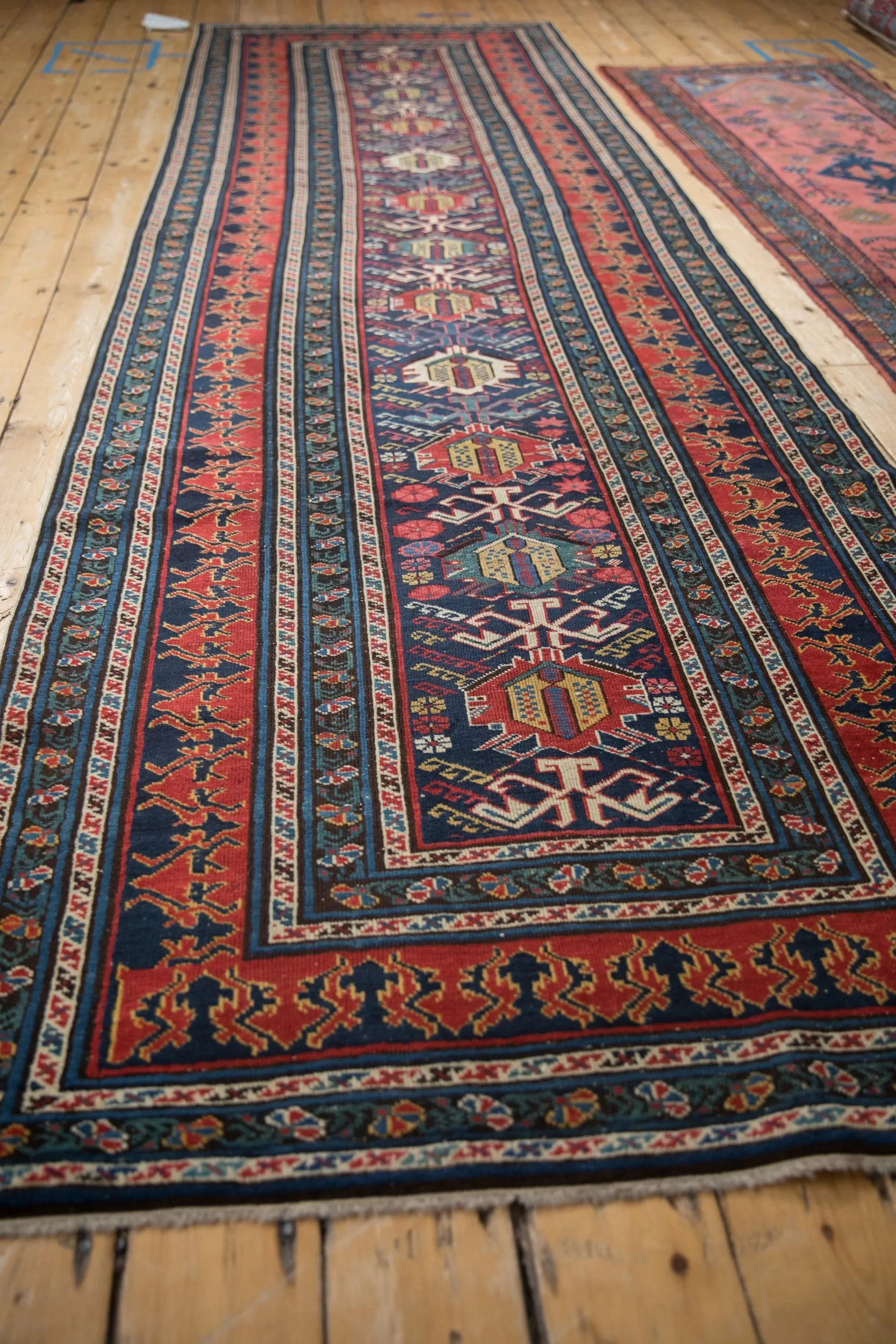 3.5x12.5 Antique Shirvan Rug Runner