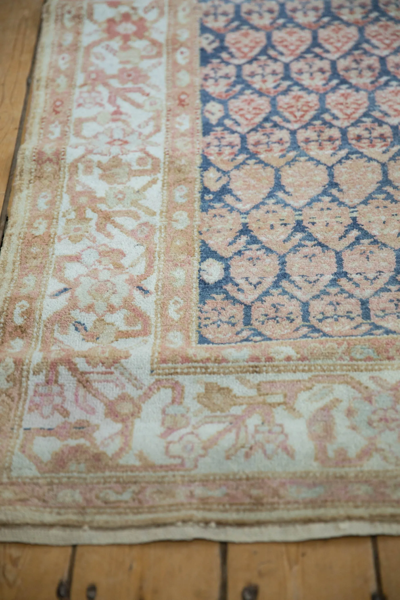 3.5x12.5 Vintage Distressed Malayer Rug Runner