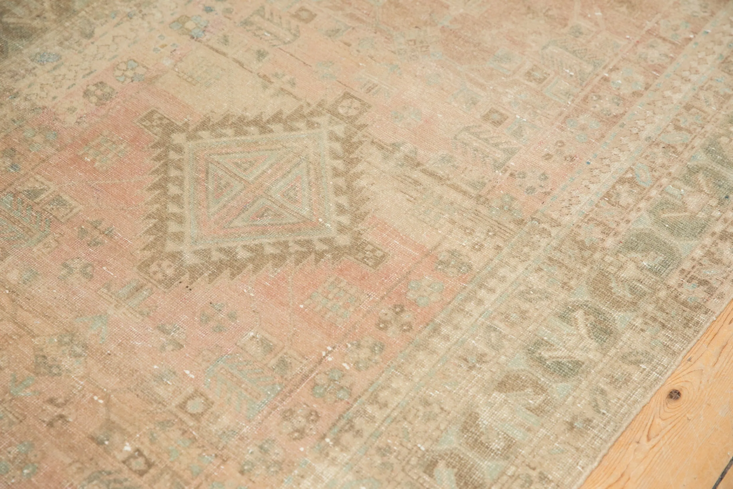 3.5x14 Vintage Distressed Serab Rug Runner