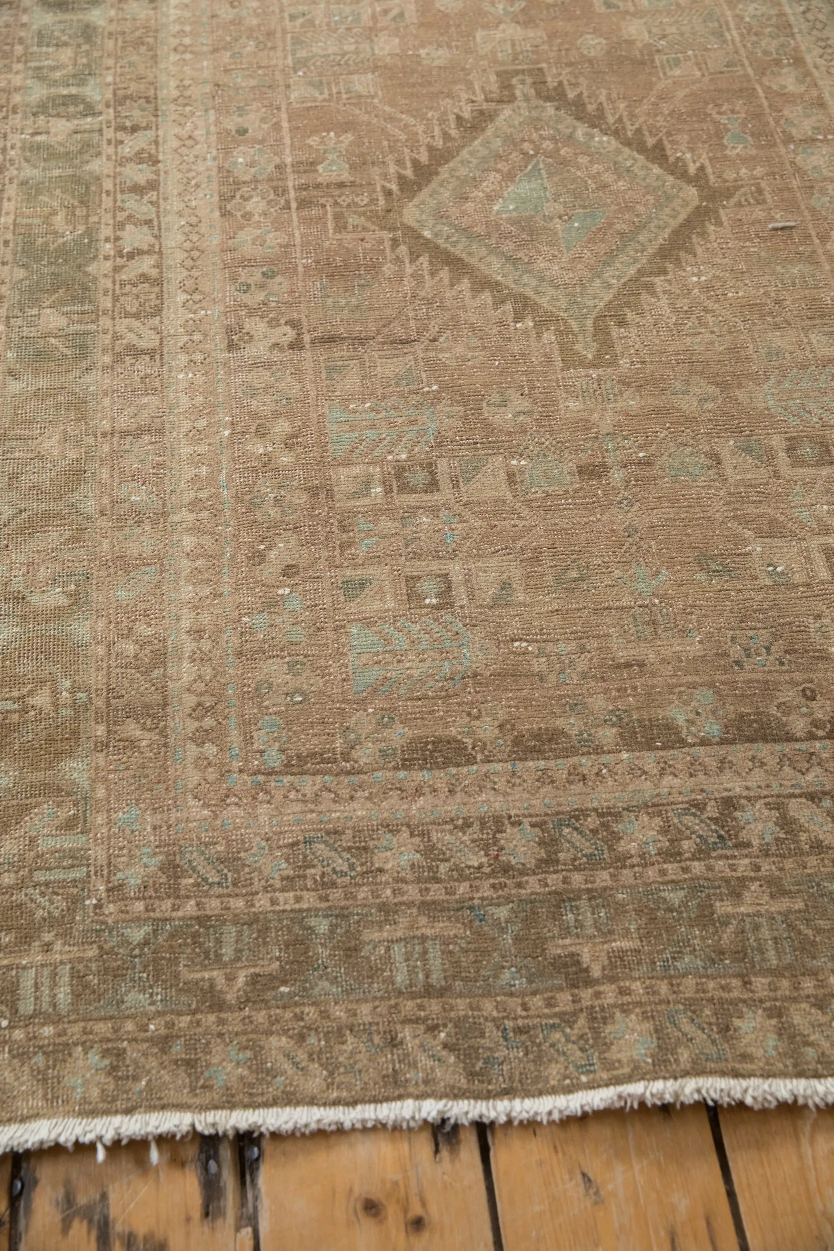 3.5x14 Vintage Distressed Serab Rug Runner