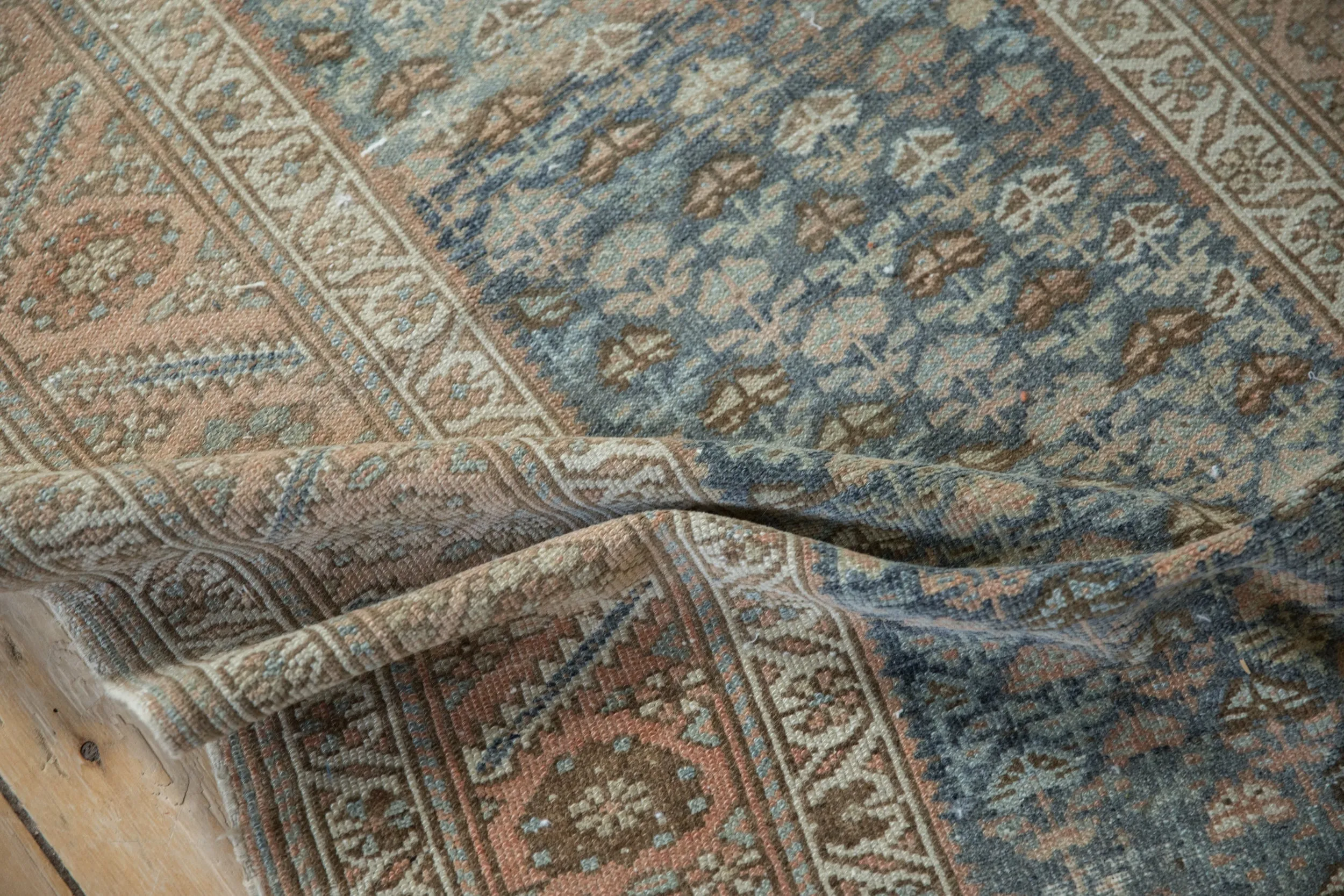 3x12.5 Vintage Distressed Malayer Rug Runner