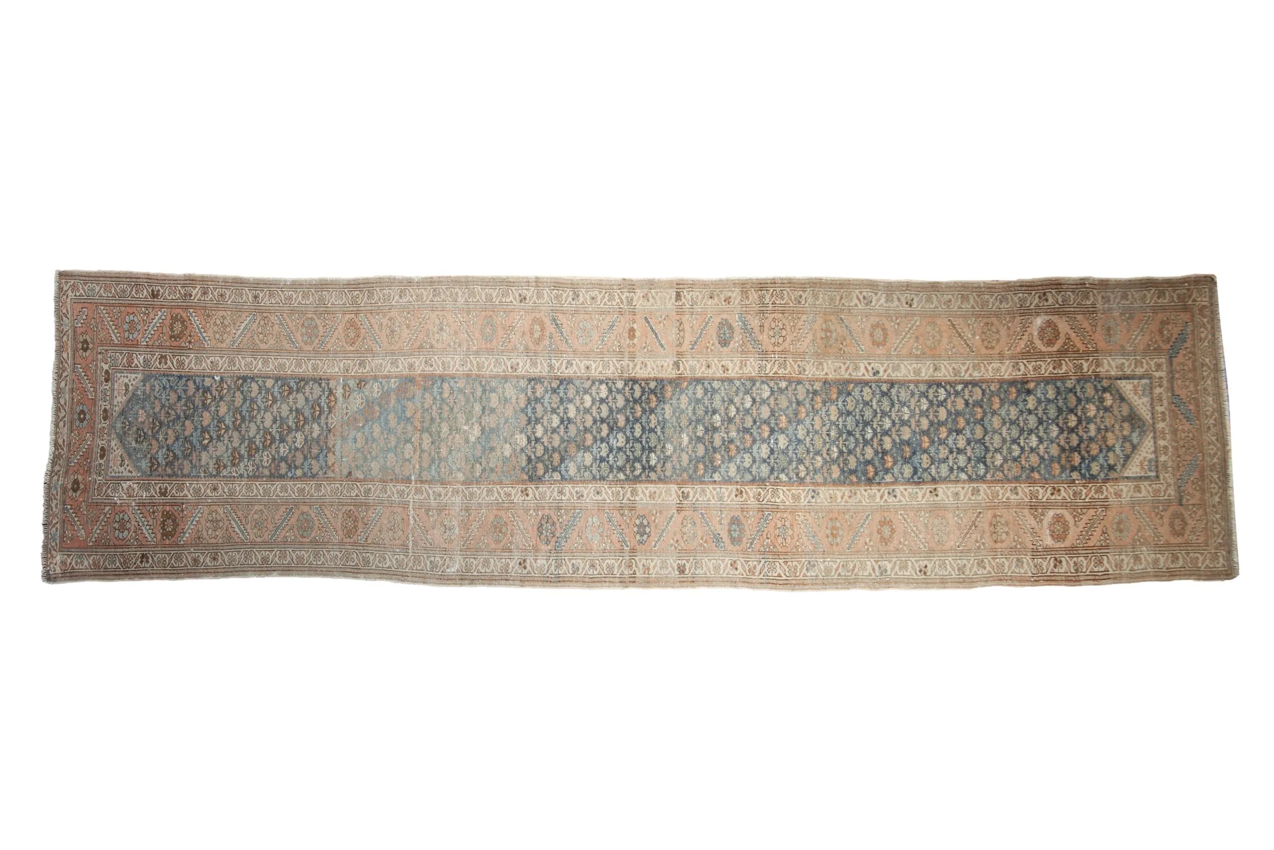 3x12.5 Vintage Distressed Malayer Rug Runner