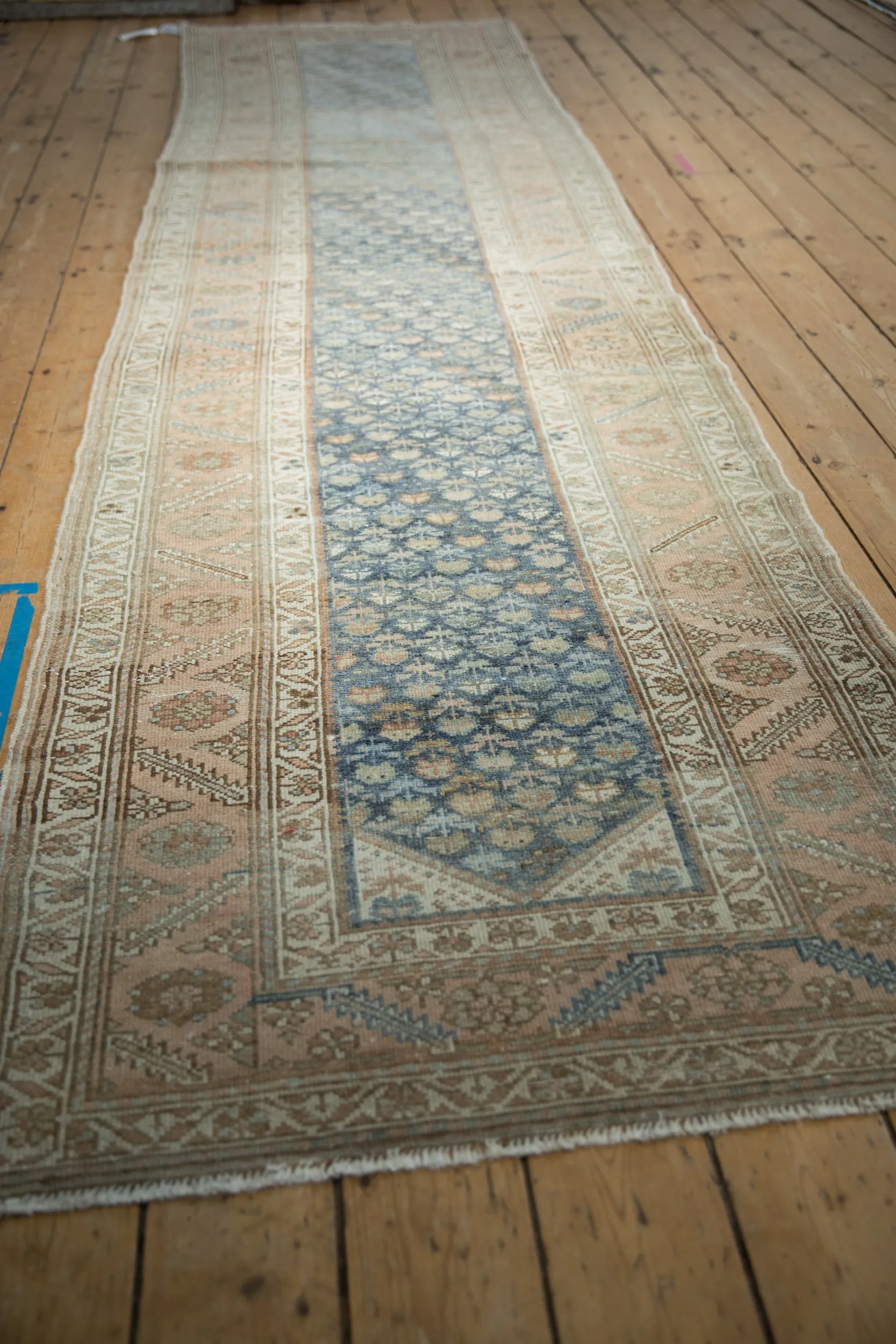 3x12.5 Vintage Distressed Malayer Rug Runner