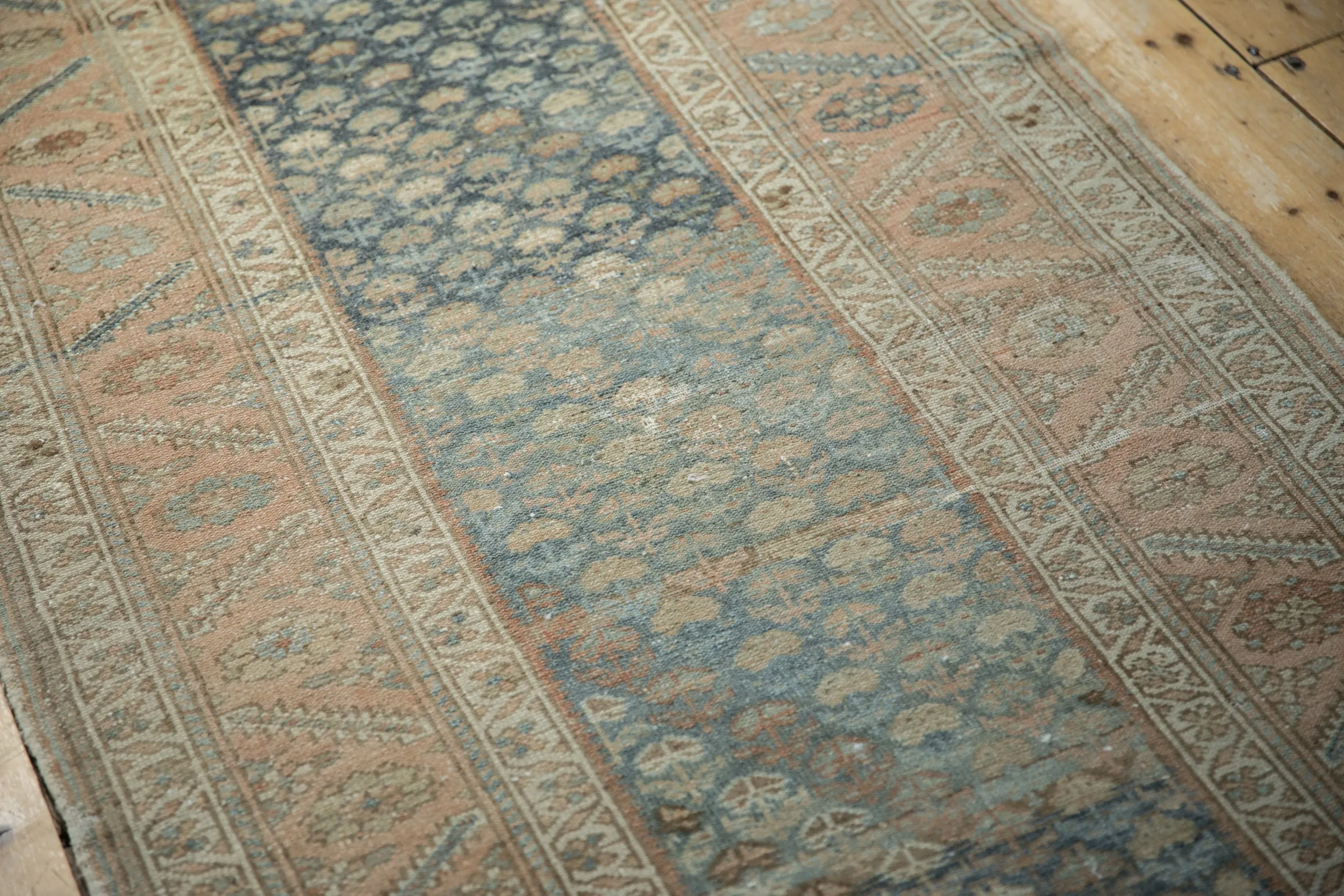 3x12.5 Vintage Distressed Malayer Rug Runner