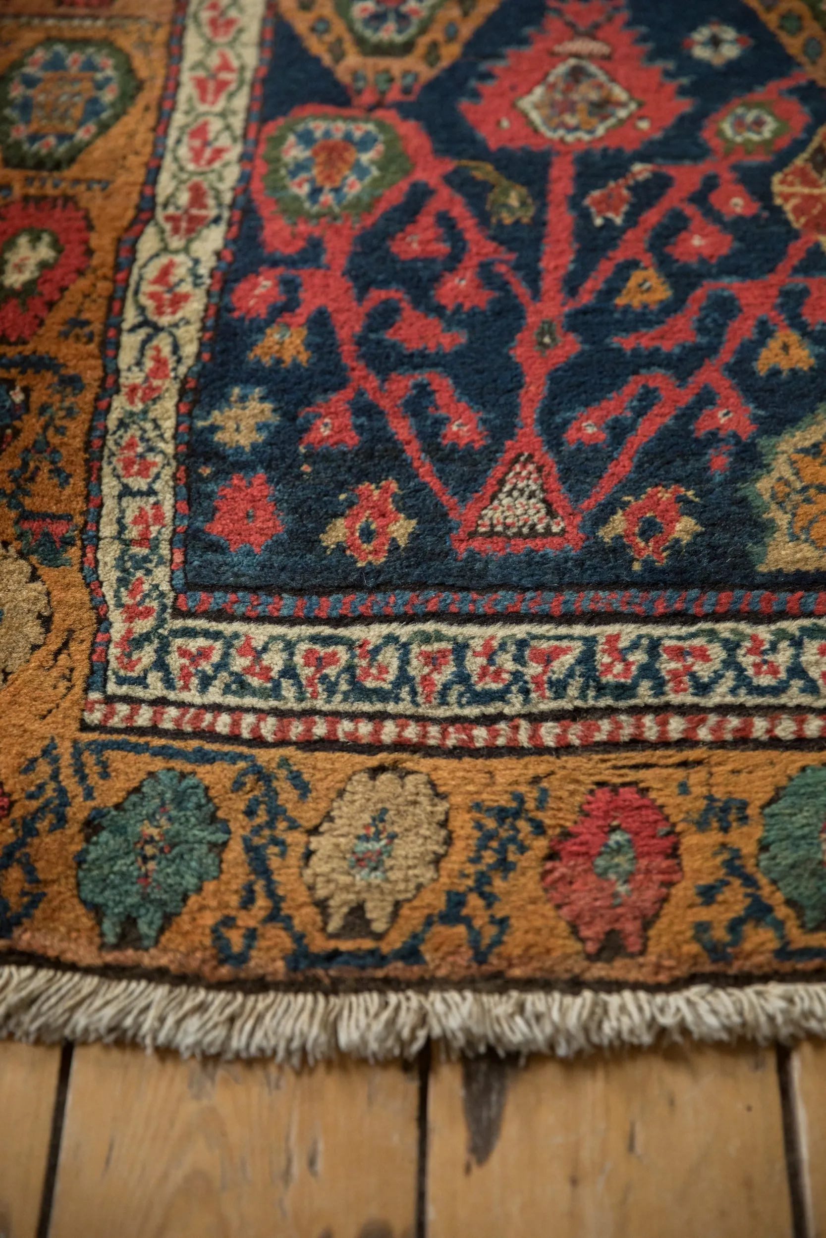 3x14.5 Vintage Bijar Rug Runner