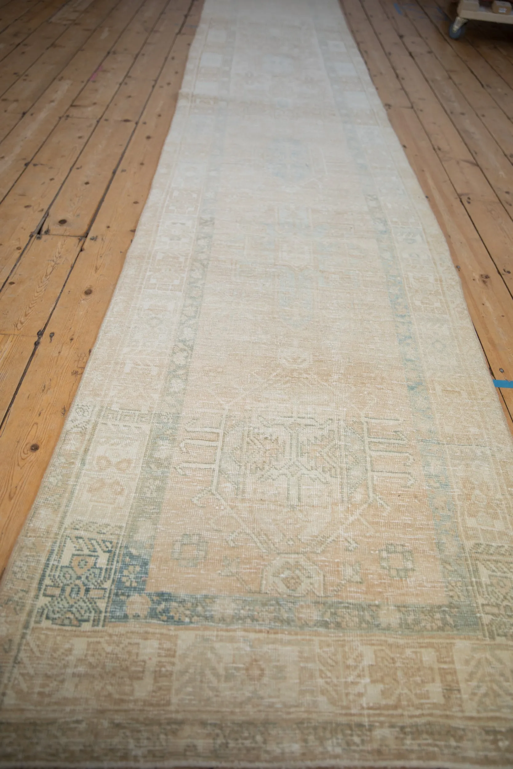 3x15 Vintage Distressed Karaja Rug Runner