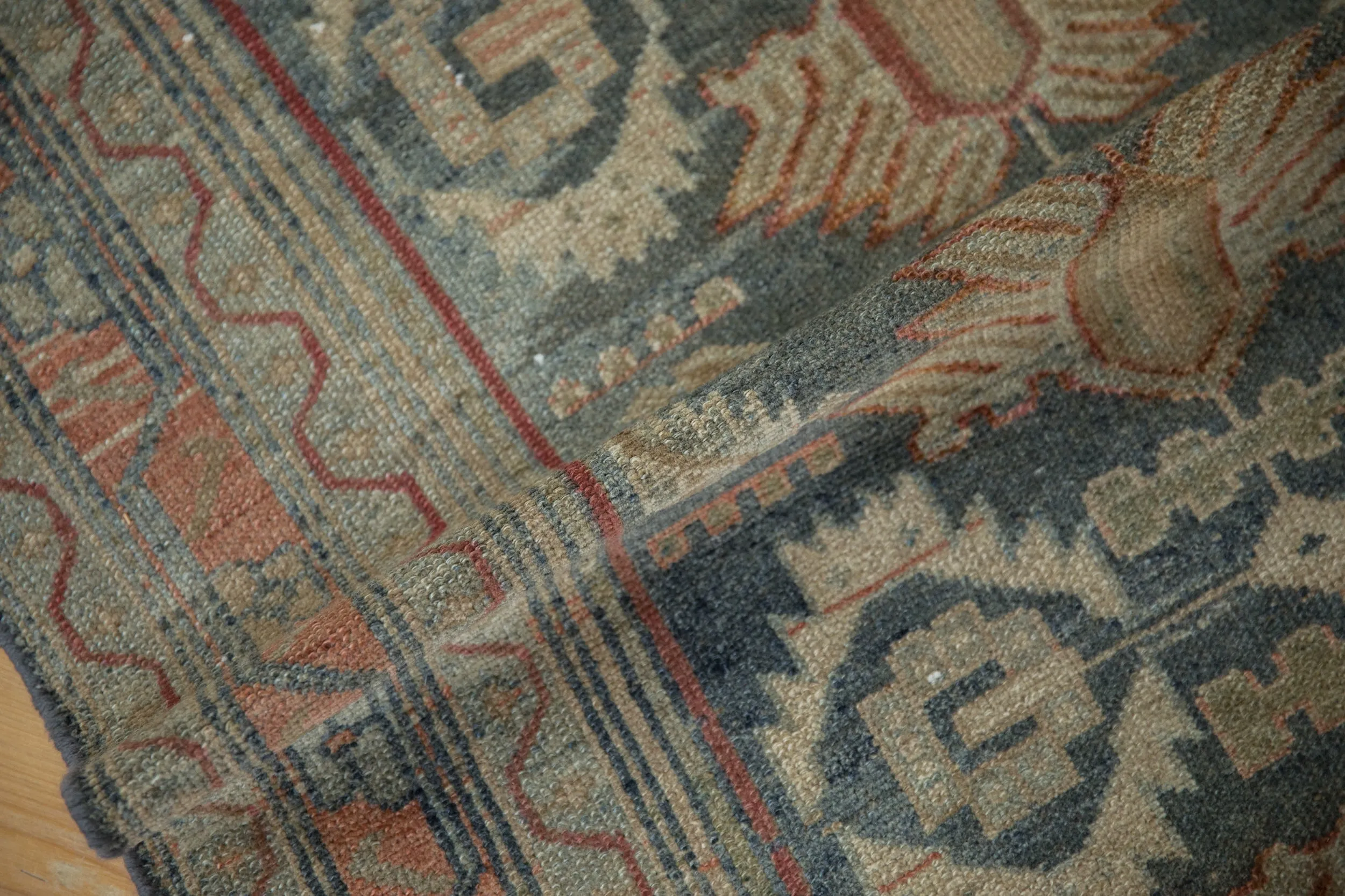3x16 Vintage Distressed Malayer Rug Runner
