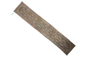 3x16 Vintage Distressed Malayer Rug Runner