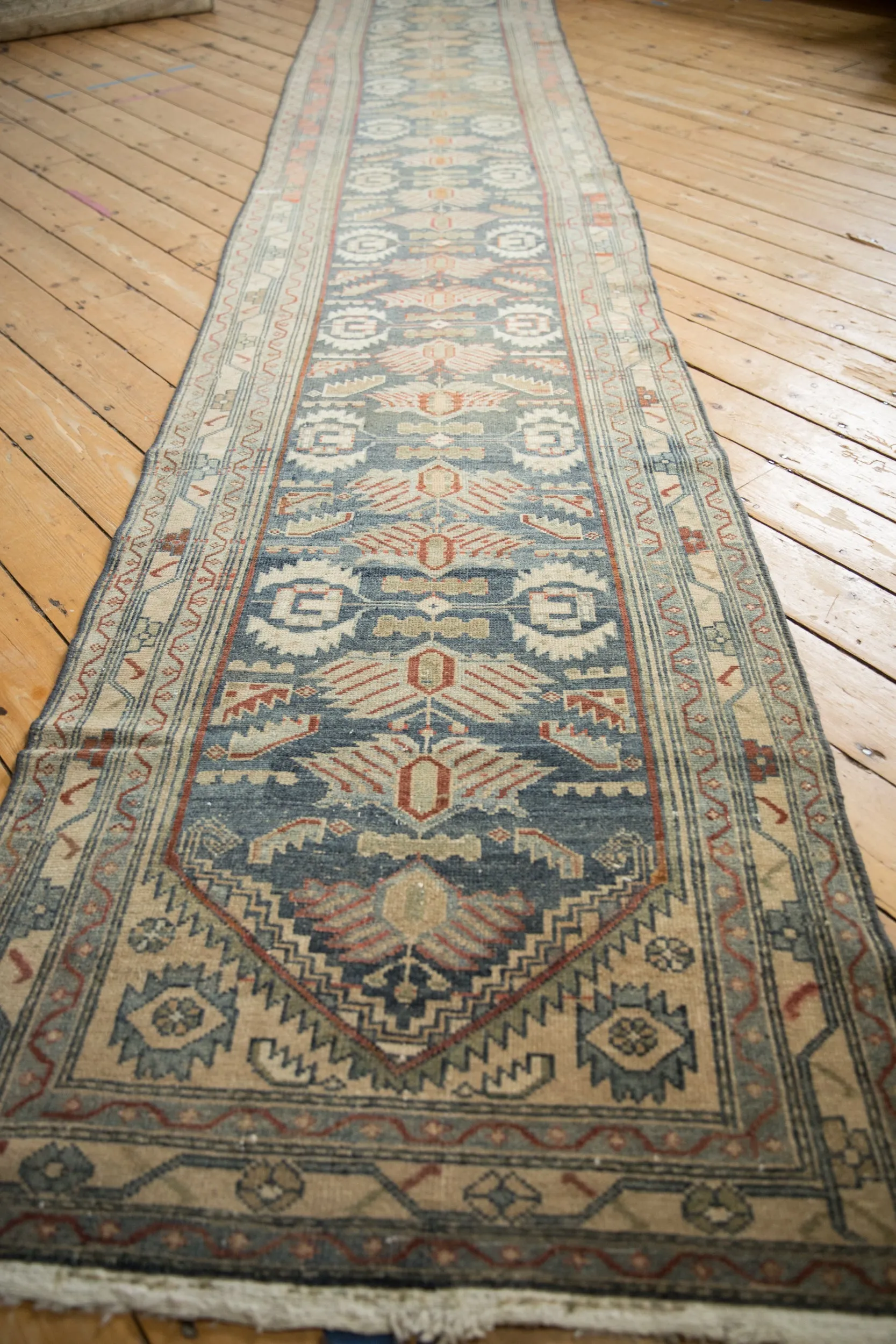 3x16 Vintage Distressed Malayer Rug Runner