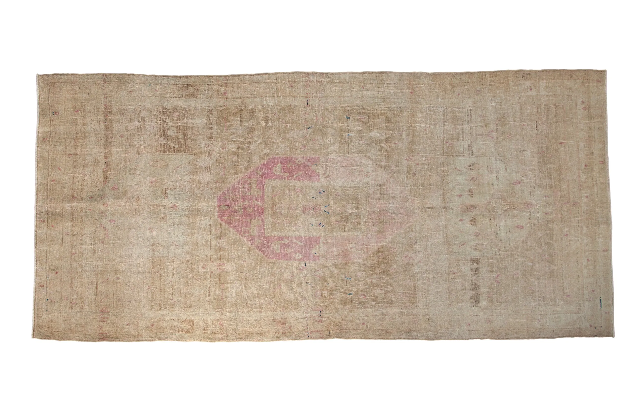 4.5x10 Vintage Distressed Bijar Rug Runner