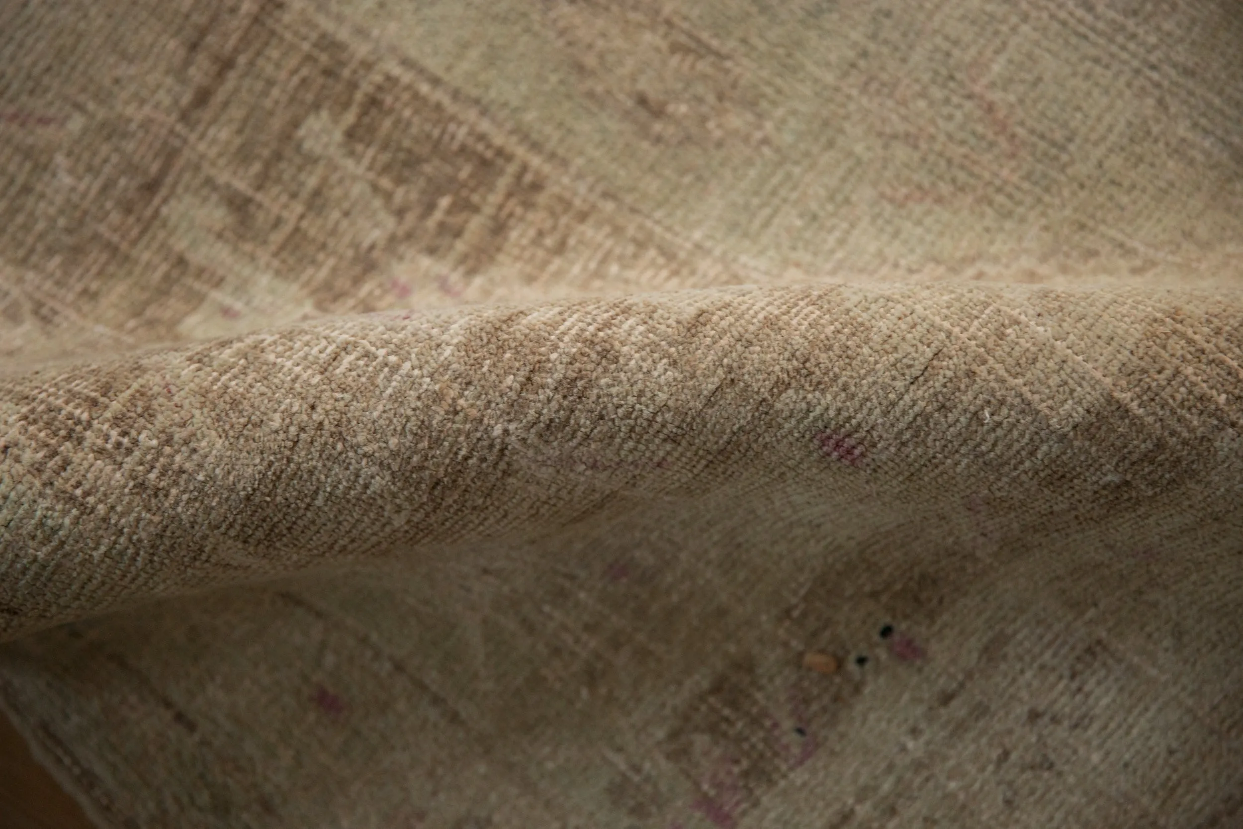 4.5x10 Vintage Distressed Bijar Rug Runner