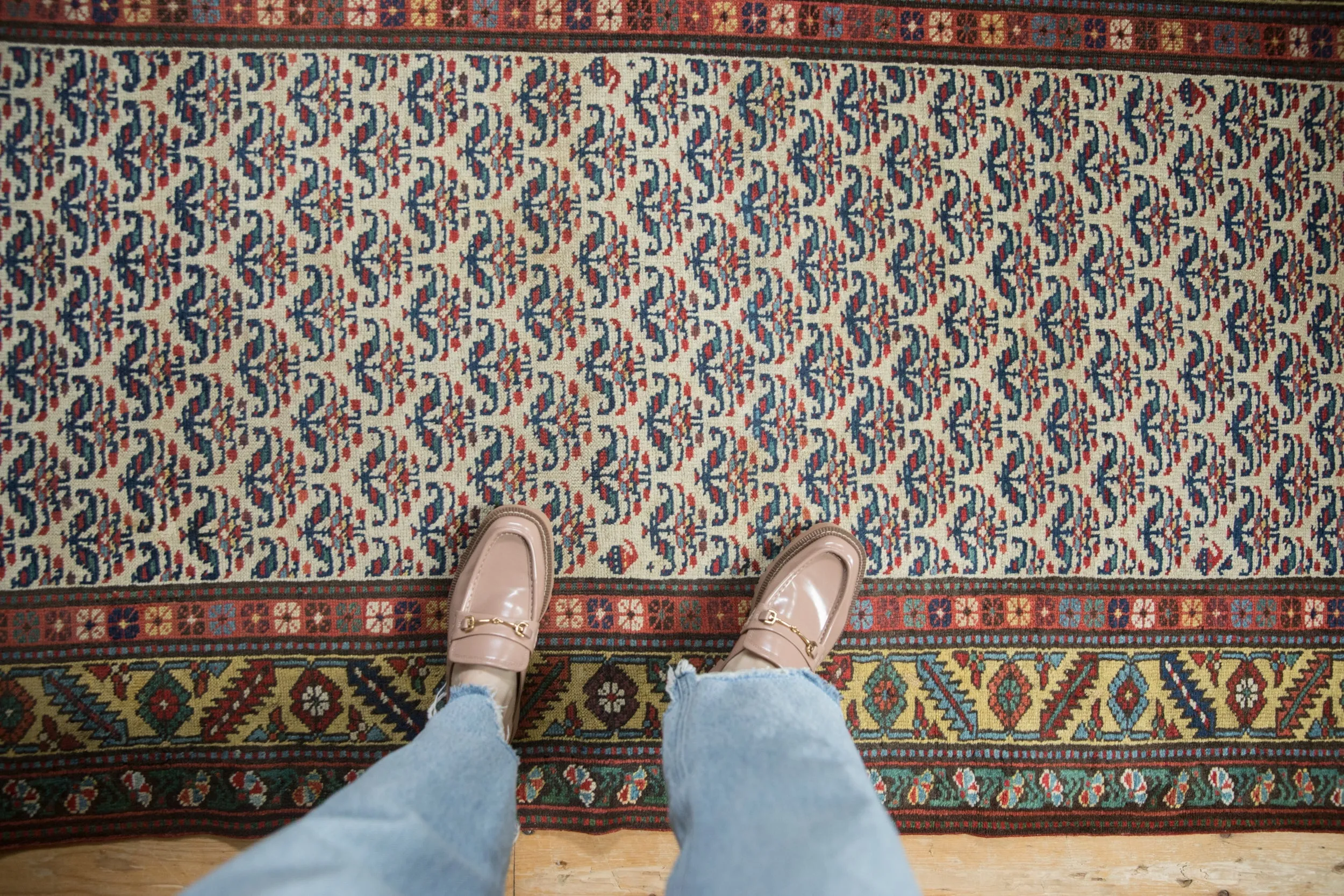4x10 Vintage Northwest Persian Rug Runner
