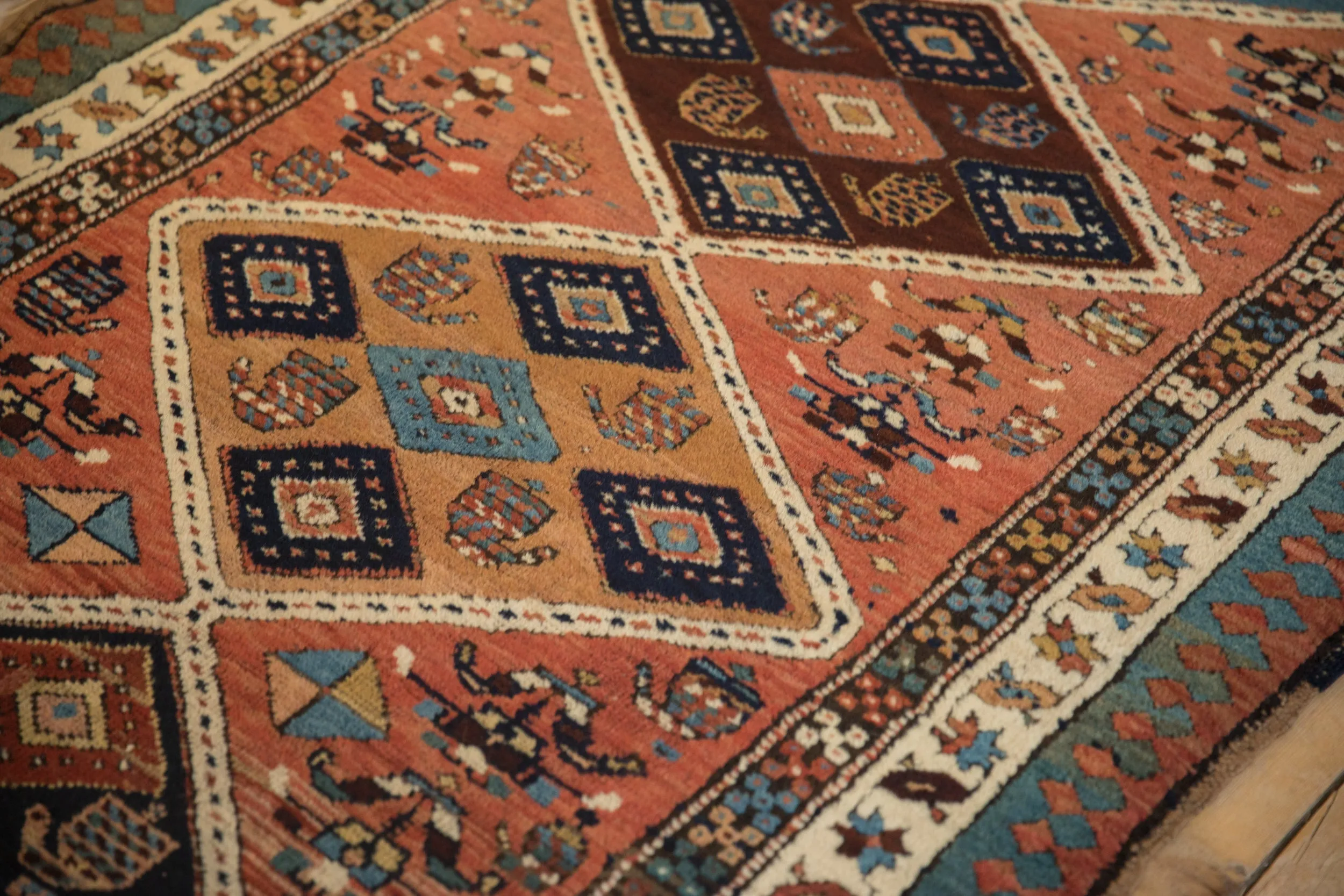 4x11 Vintage Serab Rug Runner