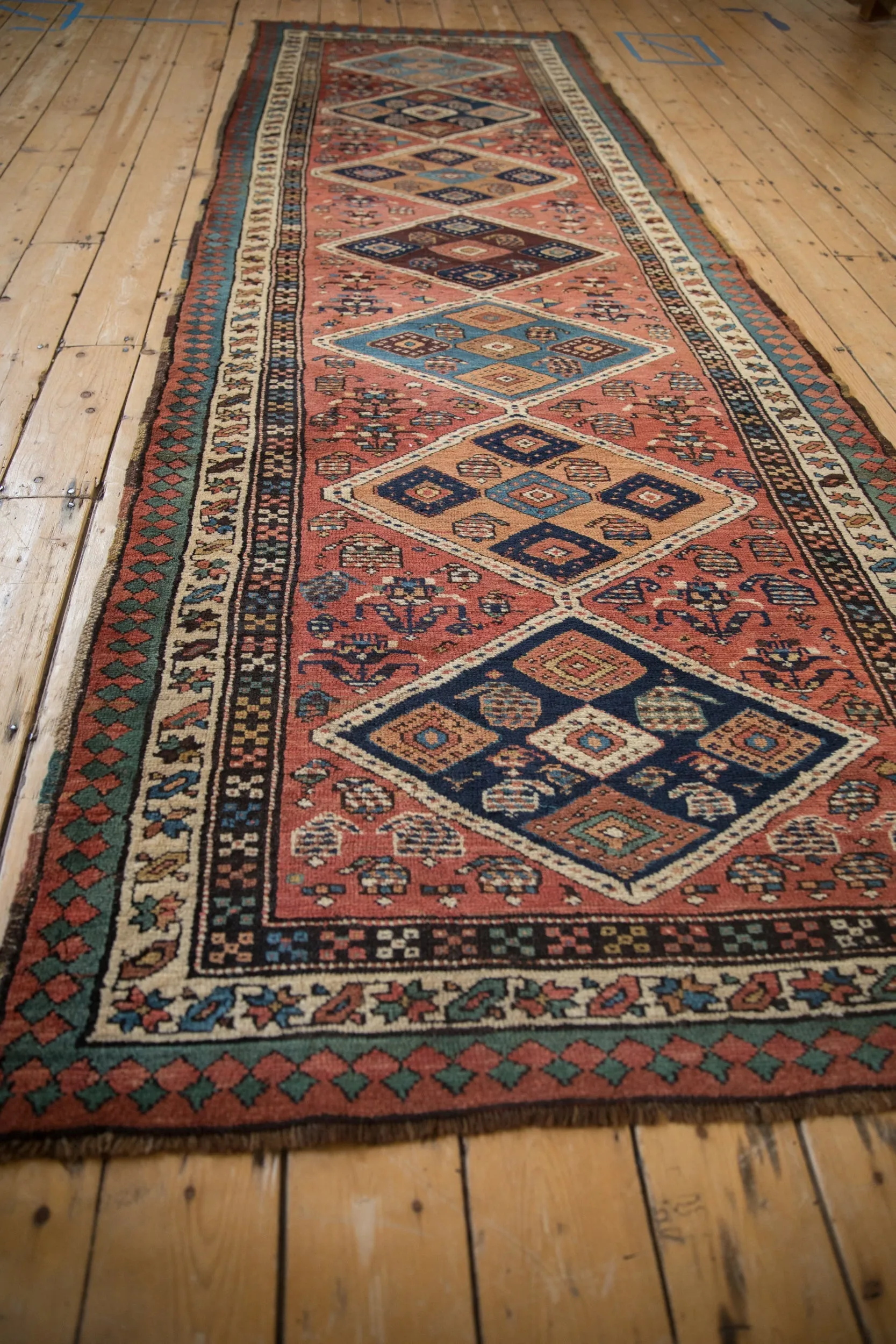 4x11 Vintage Serab Rug Runner